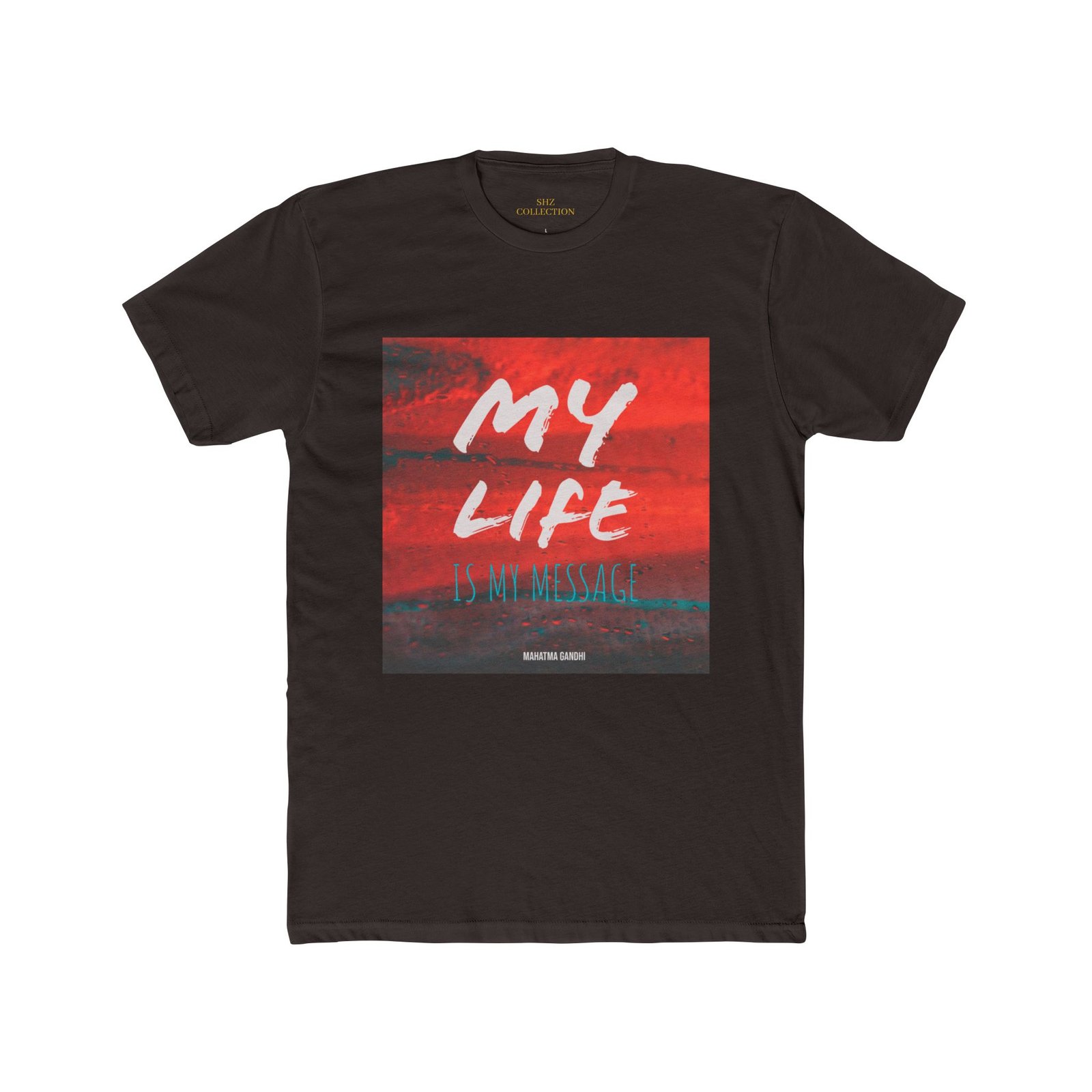 My Life Graphic Tee — "Actions > Words" Motivational Cotton T-Shirt - Image 22