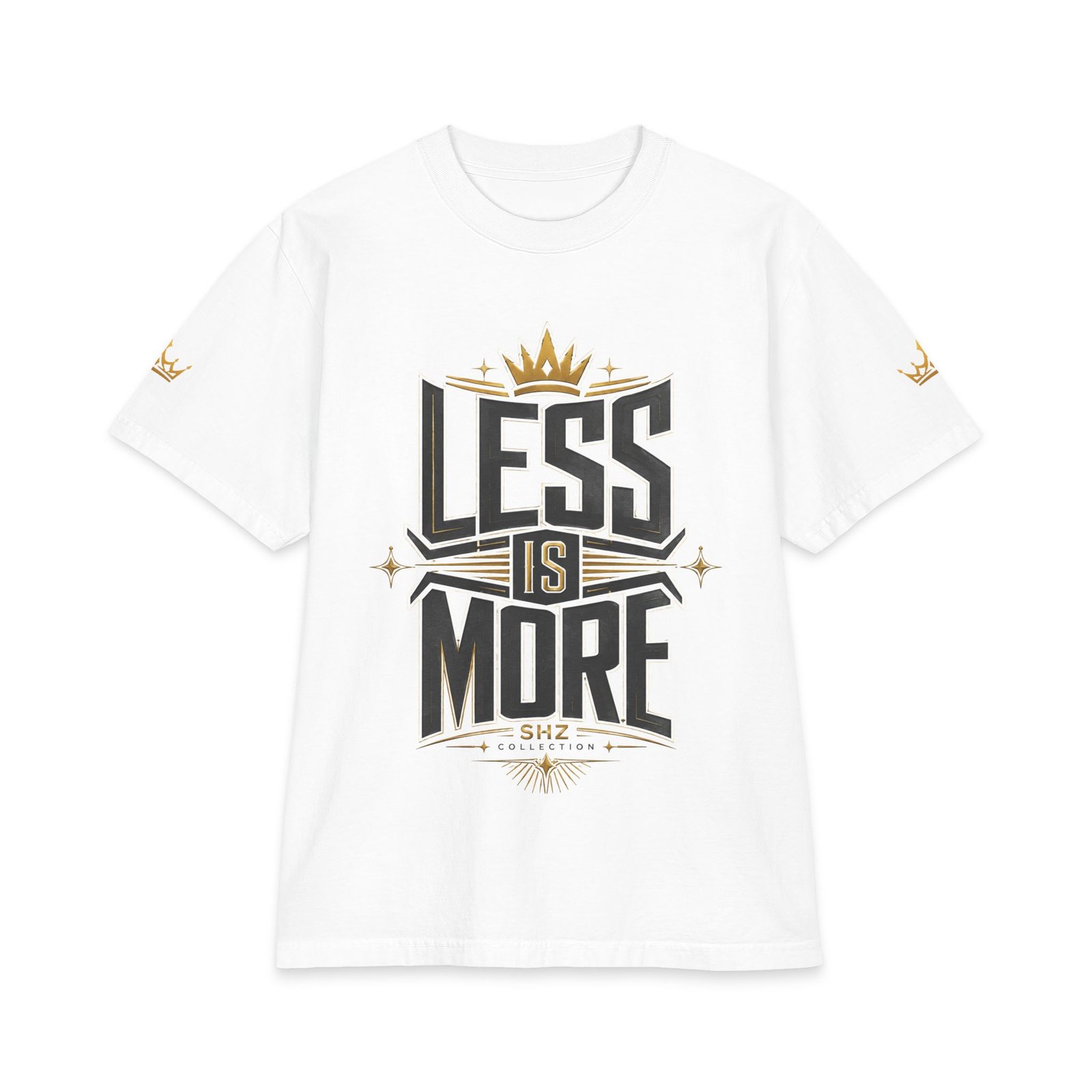 Less Is More Graphic T-Shirt — Minimalist Motto Tee