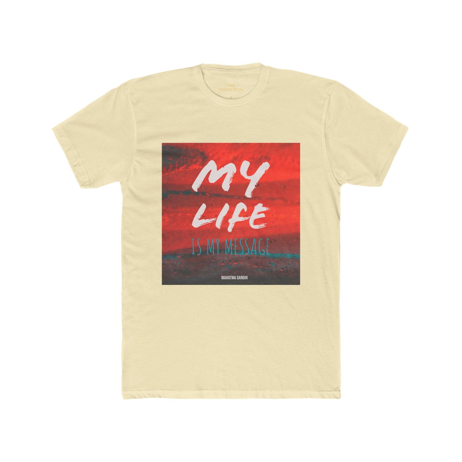 My Life Graphic Tee — "Actions > Words" Motivational Cotton T-Shirt - Image 13