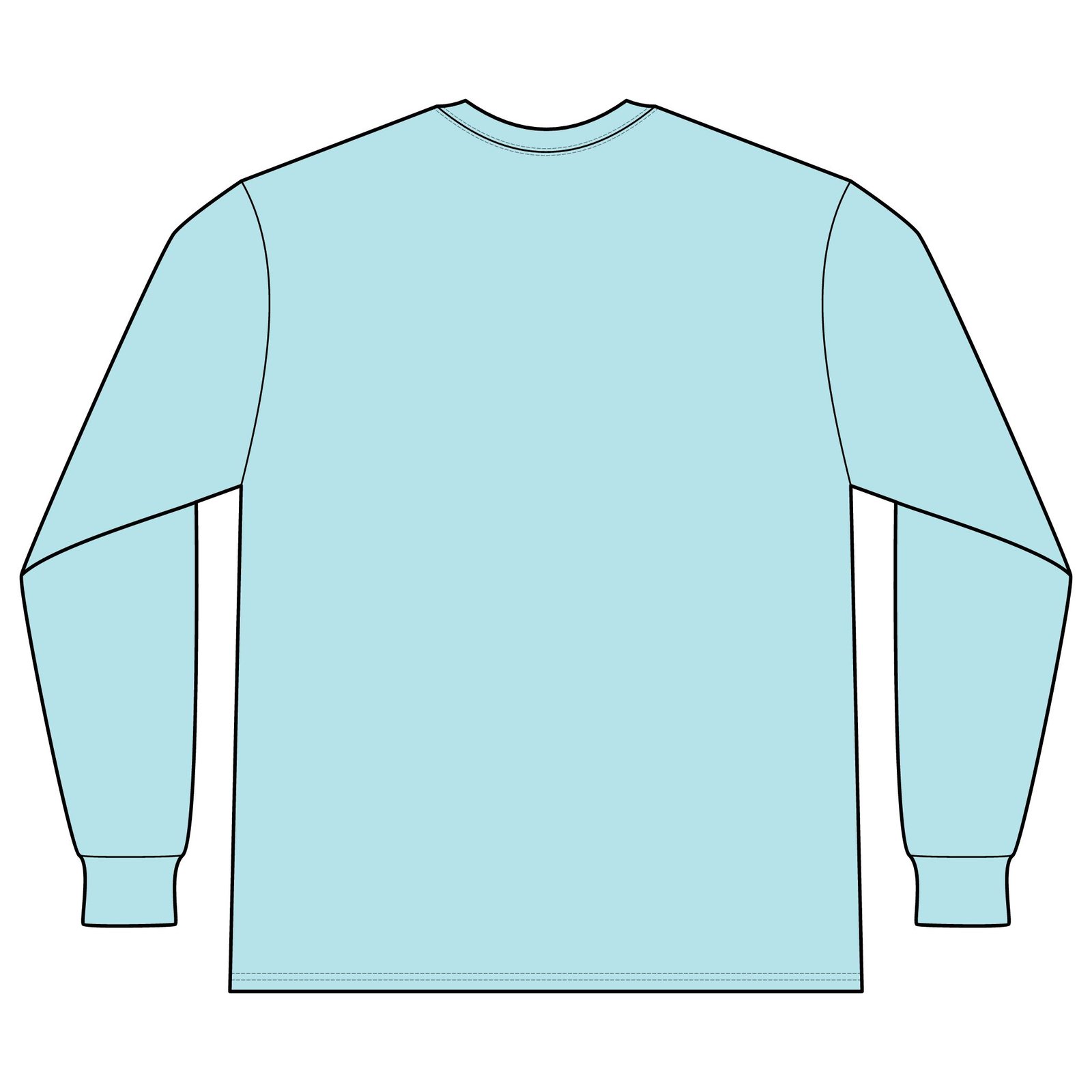 Forest Stream Long Sleeve Shirt — Tranquil Bamboo River Nature Tee - Image 2