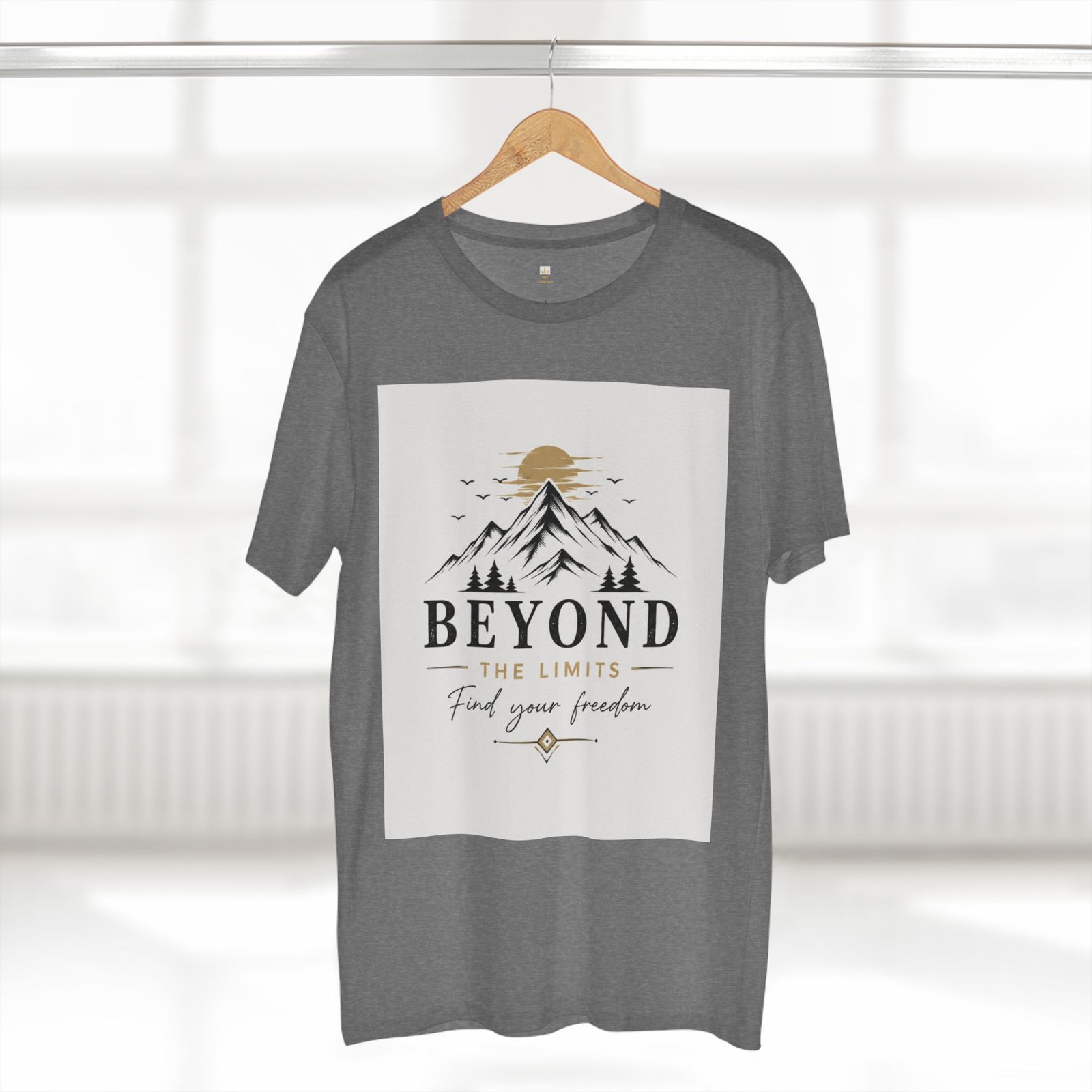 Beyond the Limits Mountain T-Shirt — "Find Your Freedom" Adventure Tee - Image 20