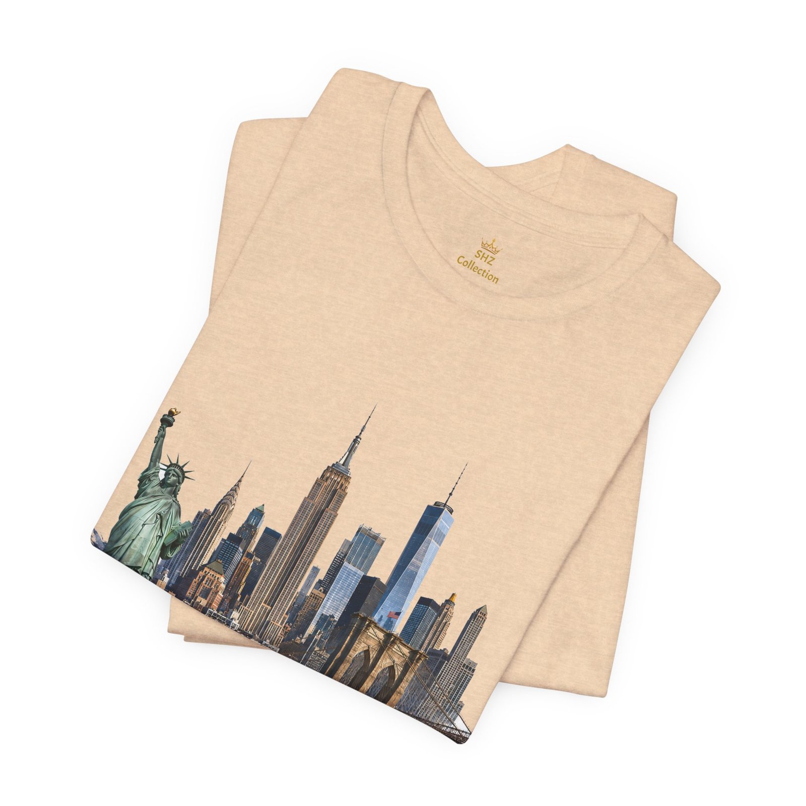 New York City Skyline Tee — Vintage Statue of Liberty & Manhattan Graphic T‑Shirt - Image 73