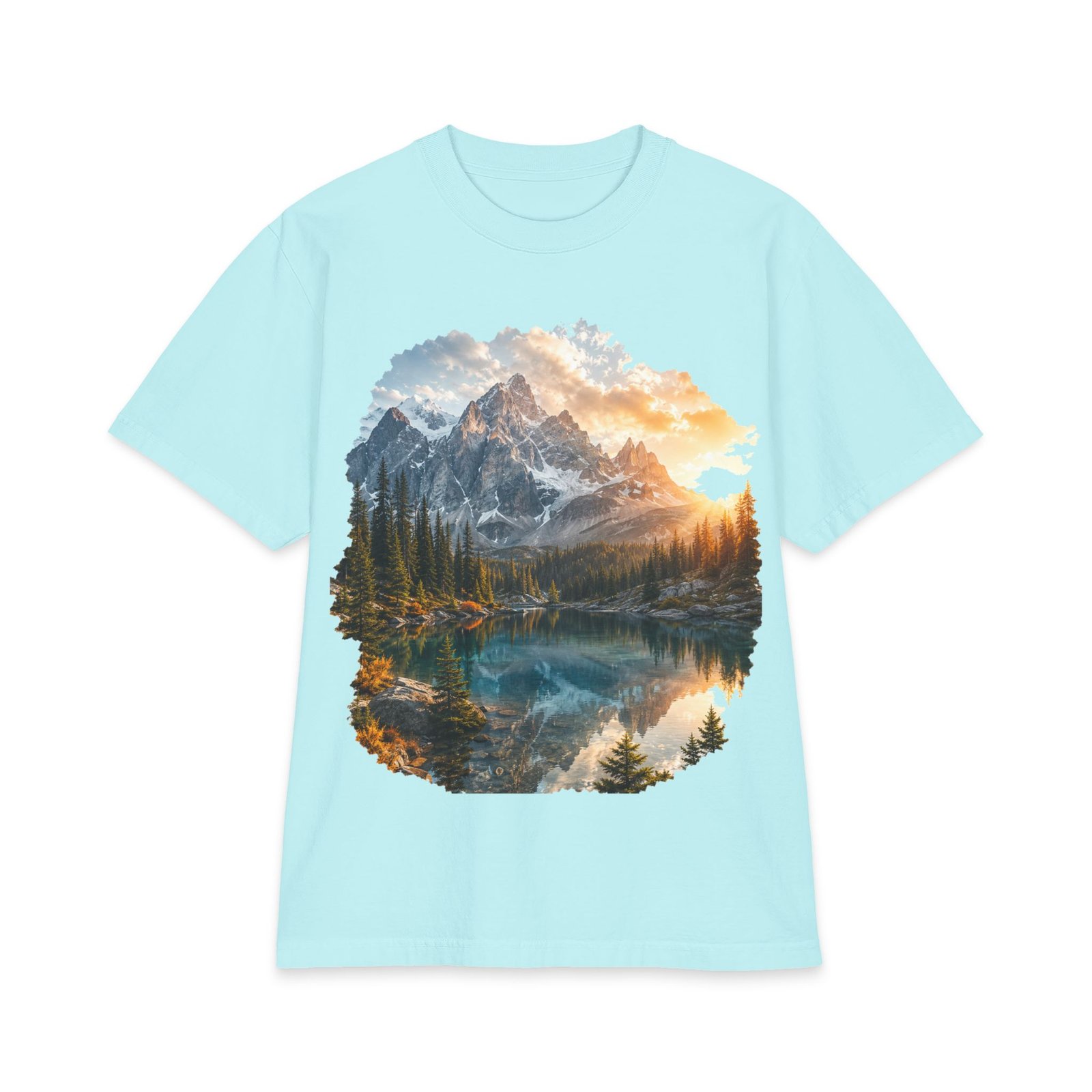 Mountain Lake Sunrise T‑Shirt - Image 7