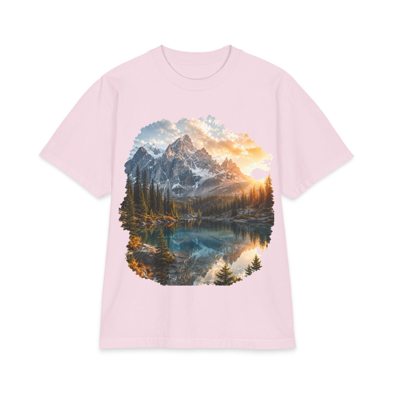 Mountain Lake Sunrise T‑Shirt - Image 9