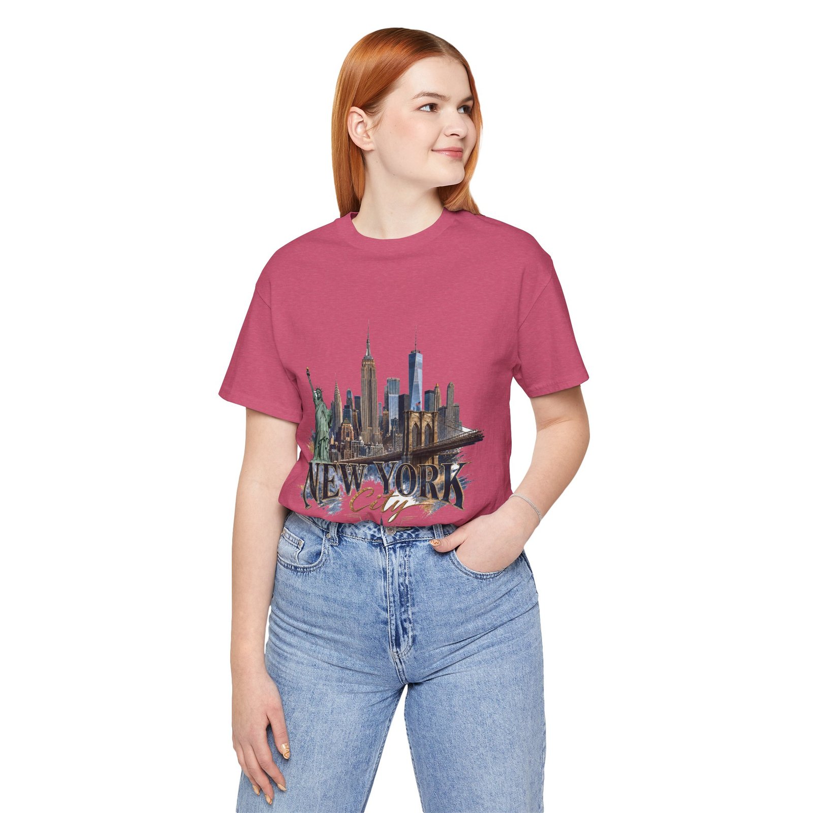 New York City Skyline Tee — Vintage Statue of Liberty & Manhattan Graphic T‑Shirt - Image 55