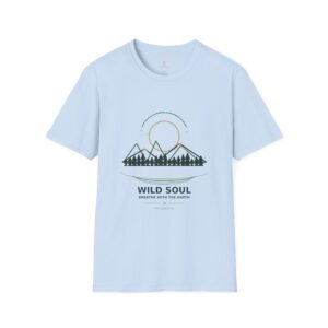 Mountain Sunrise Graphic Tee — "Wild Soul" Nature T-Shirt
