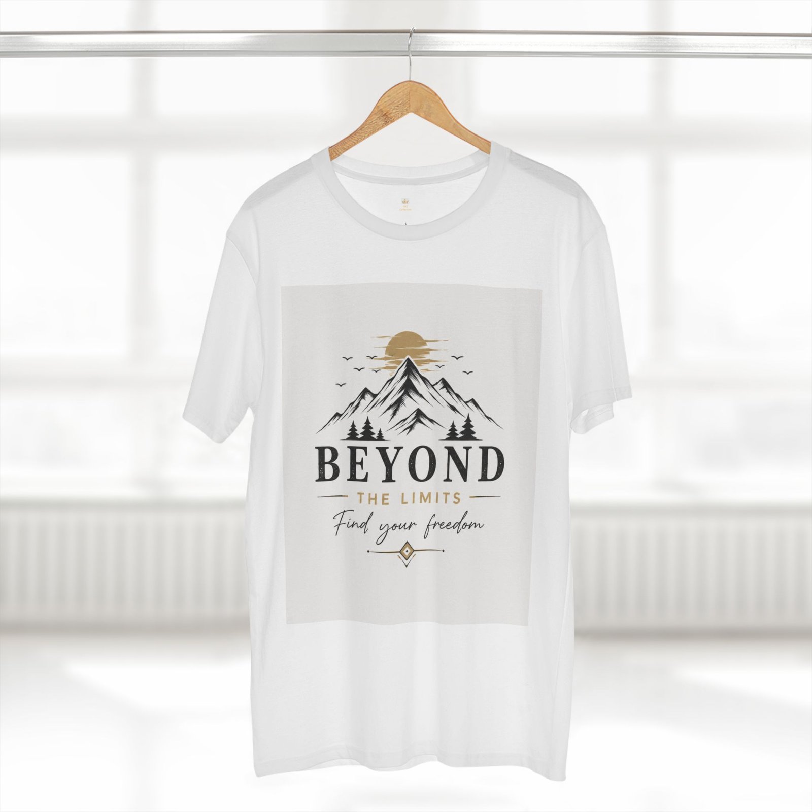 Beyond the Limits Mountain T-Shirt — "Find Your Freedom" Adventure Tee - Image 4