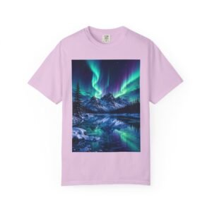Aurora Mountain Landscape T-Shirt