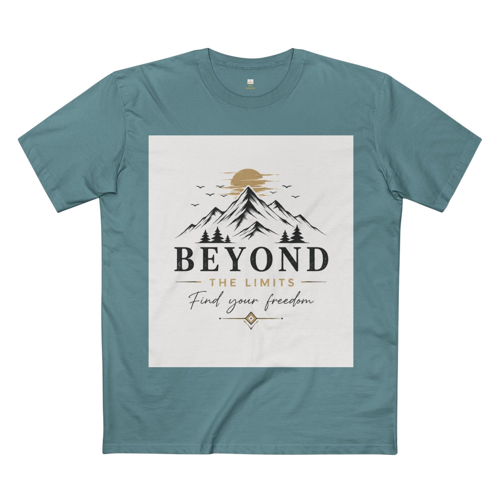 Beyond the Limits Mountain T-Shirt — "Find Your Freedom" Adventure Tee - Image 29