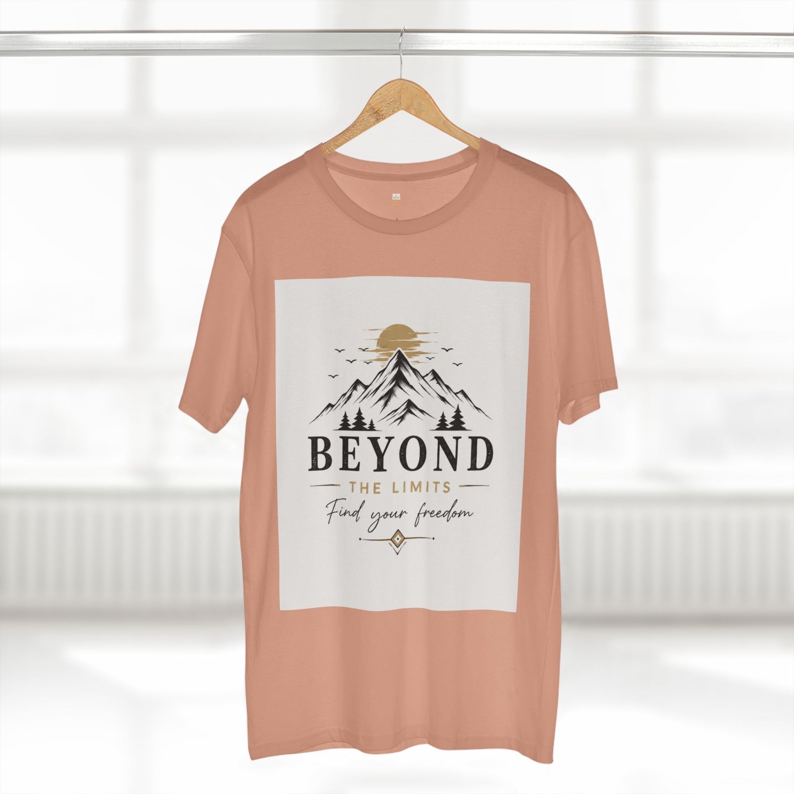 Beyond the Limits Mountain T-Shirt — "Find Your Freedom" Adventure Tee - Image 16