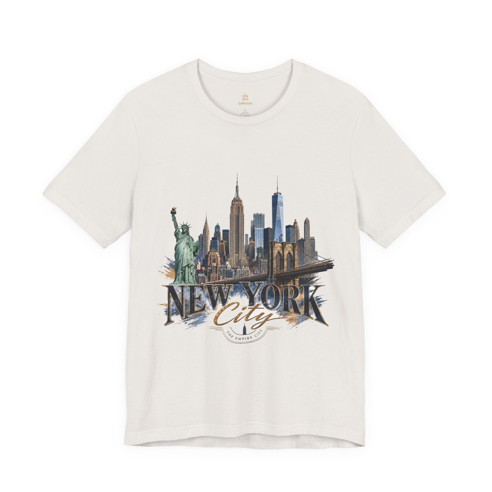 New York City Skyline Tee — Vintage Statue of Liberty & Manhattan Graphic T‑Shirt - Image 43