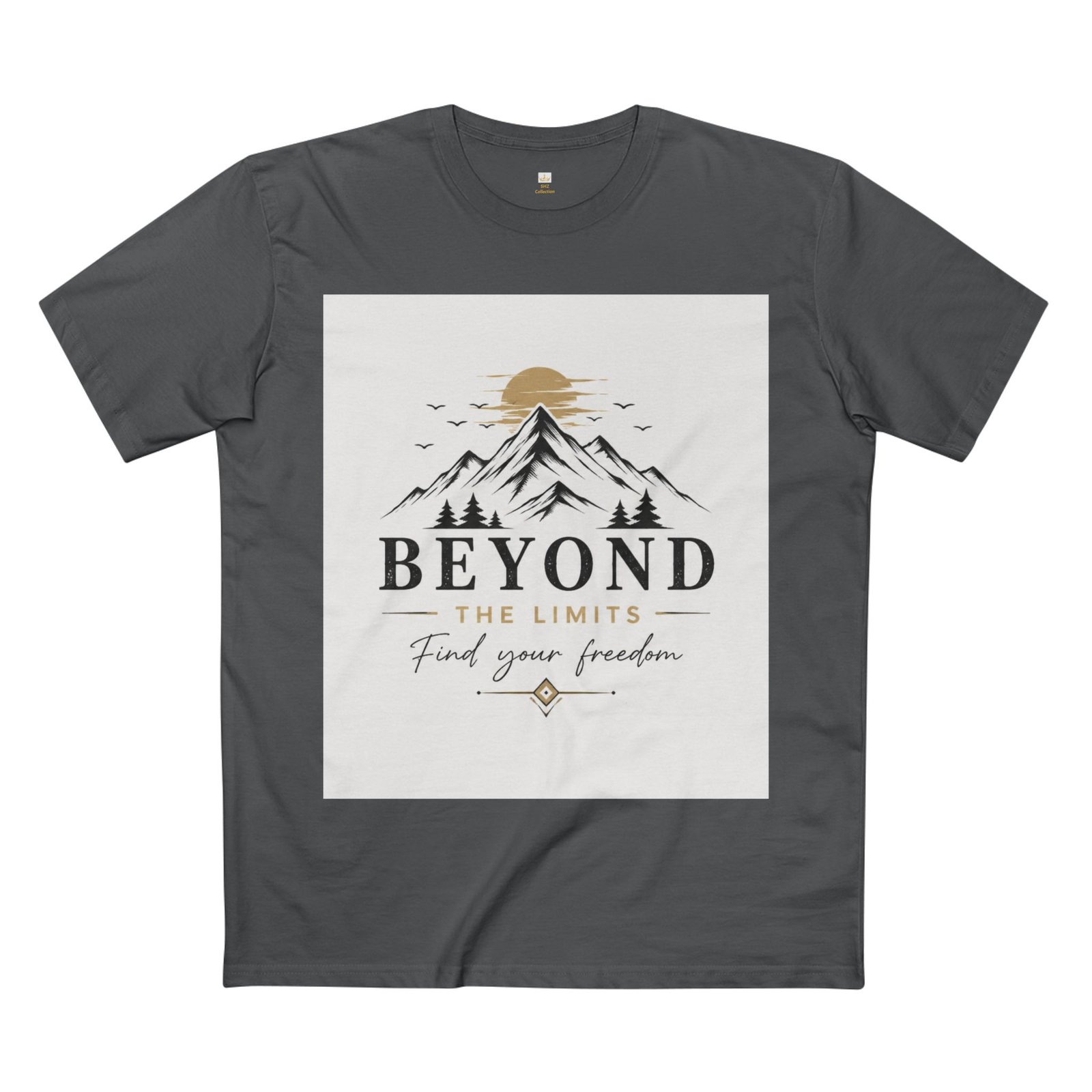 Beyond the Limits Mountain T-Shirt — "Find Your Freedom" Adventure Tee - Image 21