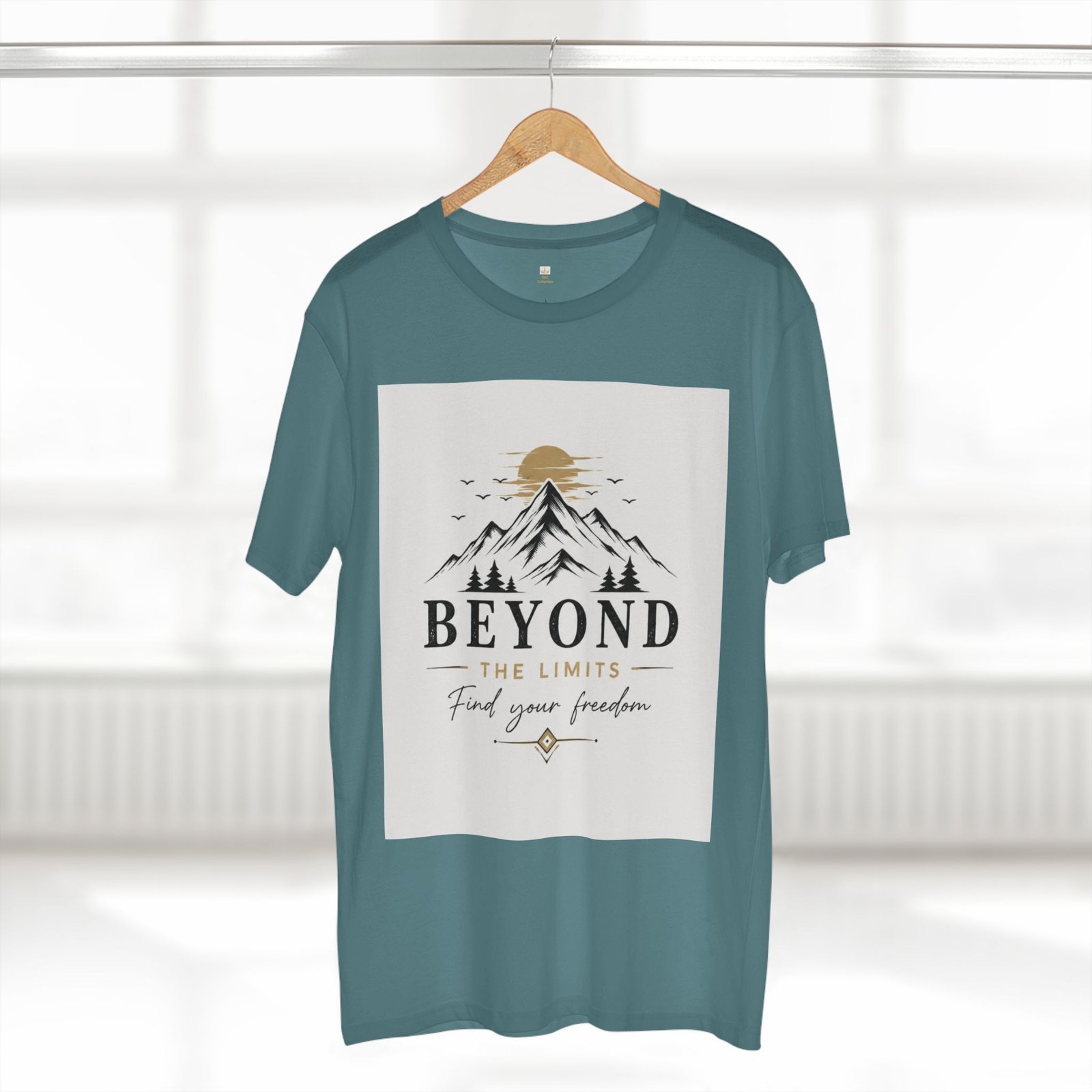 Beyond the Limits Mountain T-Shirt — "Find Your Freedom" Adventure Tee - Image 32