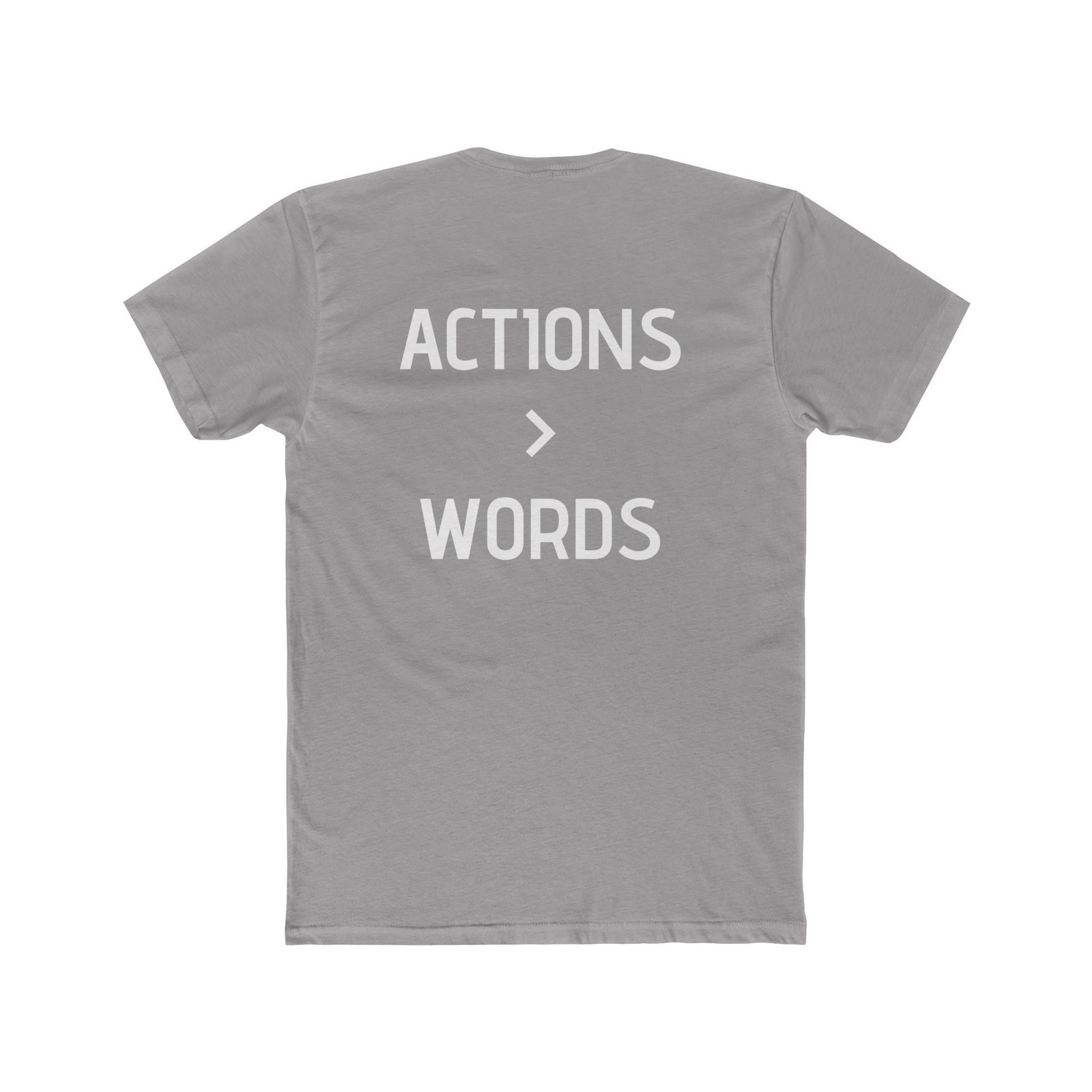 My Life Graphic Tee — "Actions > Words" Motivational Cotton T-Shirt - Image 29
