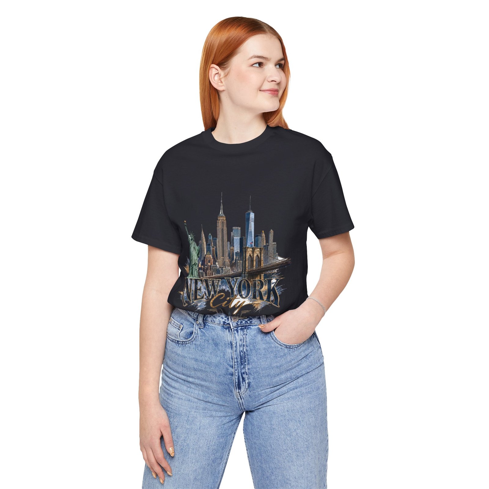 New York City Skyline Tee — Vintage Statue of Liberty & Manhattan Graphic T‑Shirt - Image 69