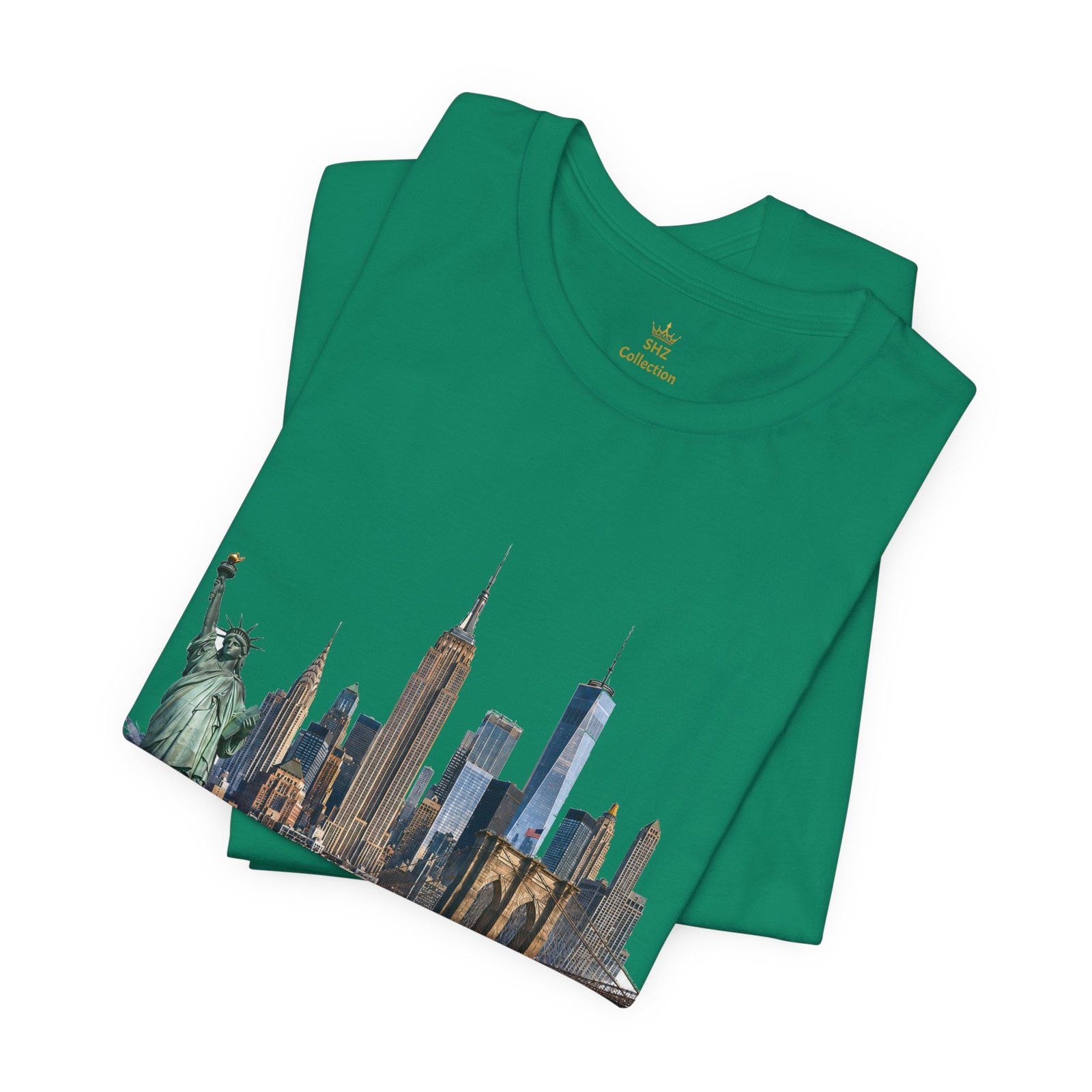 New York City Skyline Tee — Vintage Statue of Liberty & Manhattan Graphic T‑Shirt - Image 31