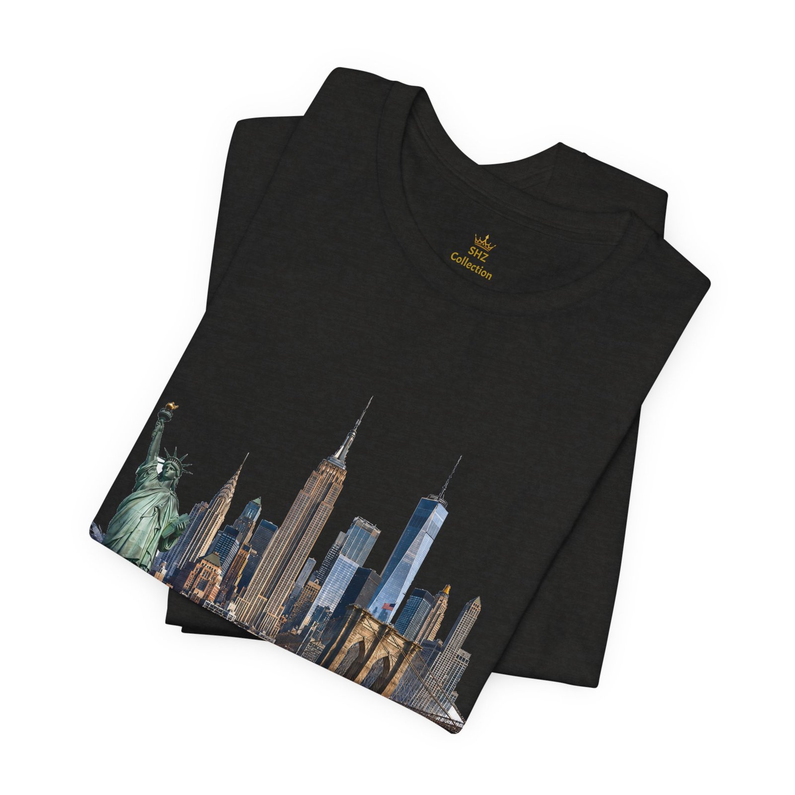 New York City Skyline Tee — Vintage Statue of Liberty & Manhattan Graphic T‑Shirt - Image 38