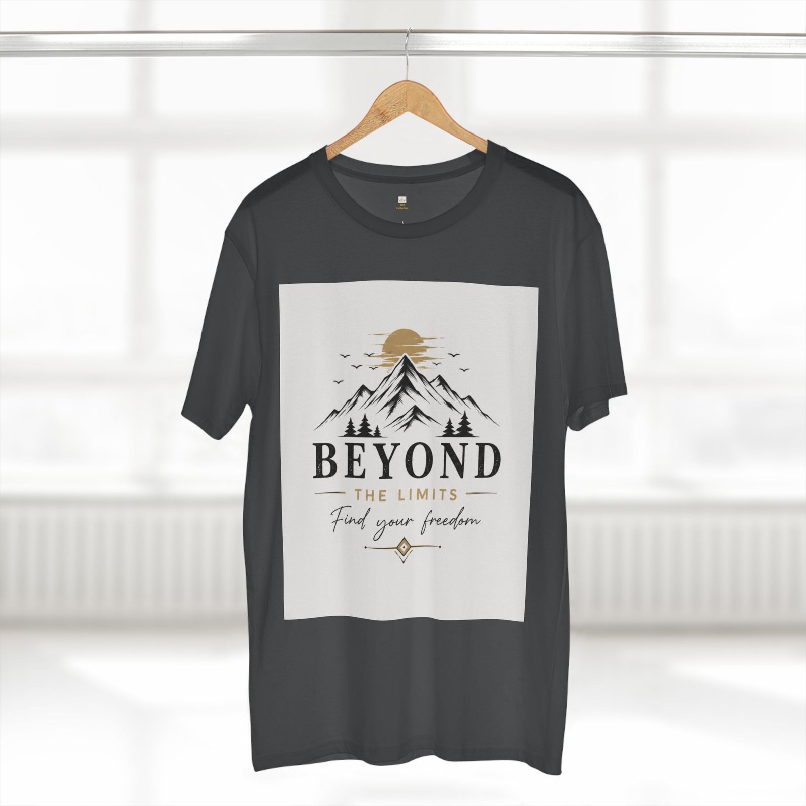 Beyond the Limits Mountain T-Shirt — "Find Your Freedom" Adventure Tee - Image 24