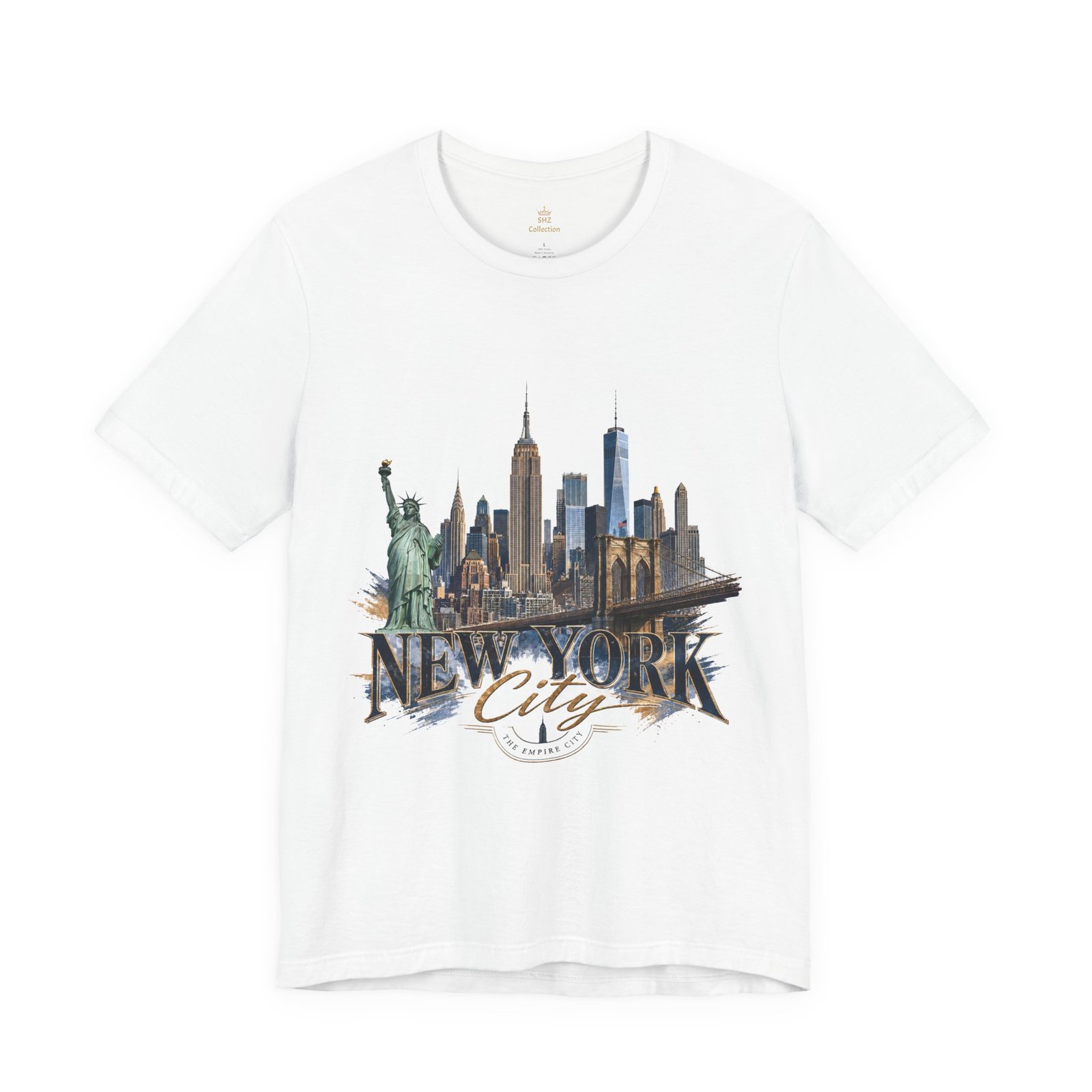 New York City Skyline Tee — Vintage Statue of Liberty & Manhattan Graphic T‑Shirt - Image 22