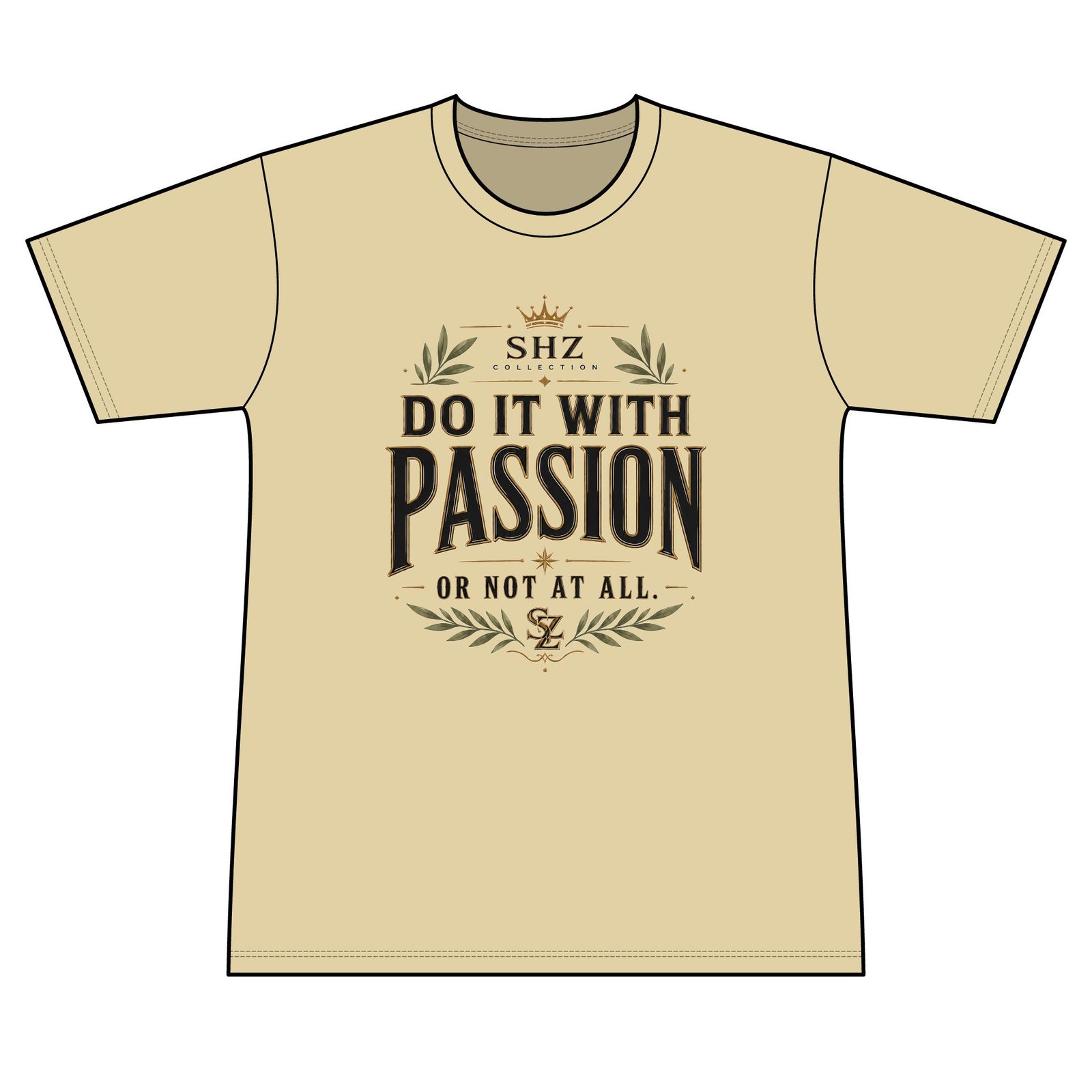 Do It With Passion T-Shirt — Motivational Men's Short Sleeve Tee - Image 5