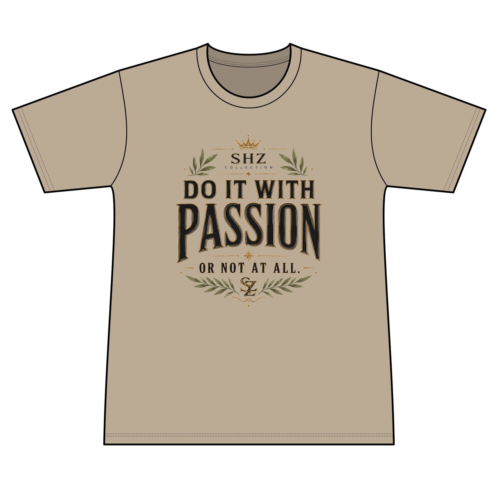 Do It With Passion T-Shirt — Motivational Men's Short Sleeve Tee - Image 7