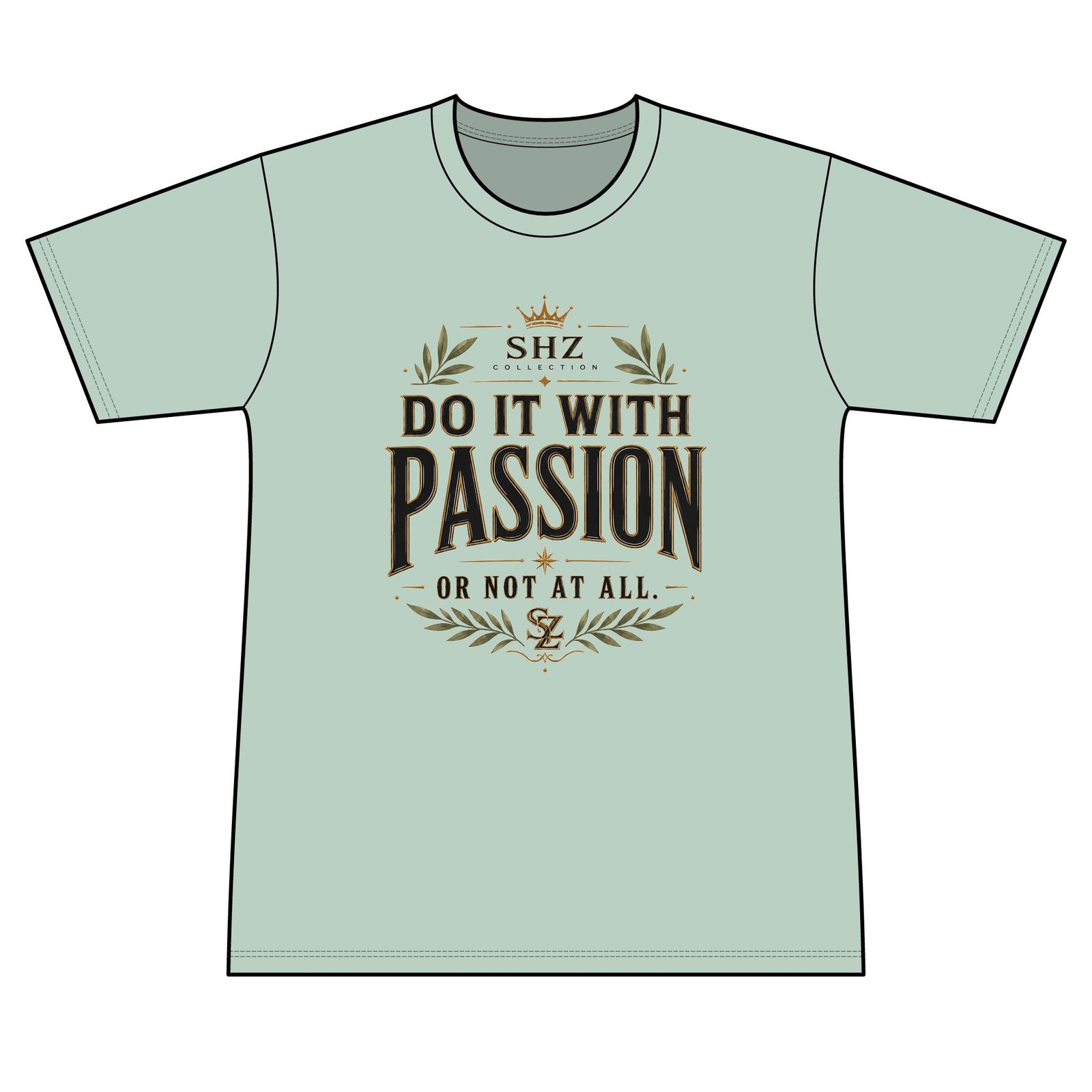Do It With Passion T-Shirt — Motivational Men's Short Sleeve Tee - Image 9