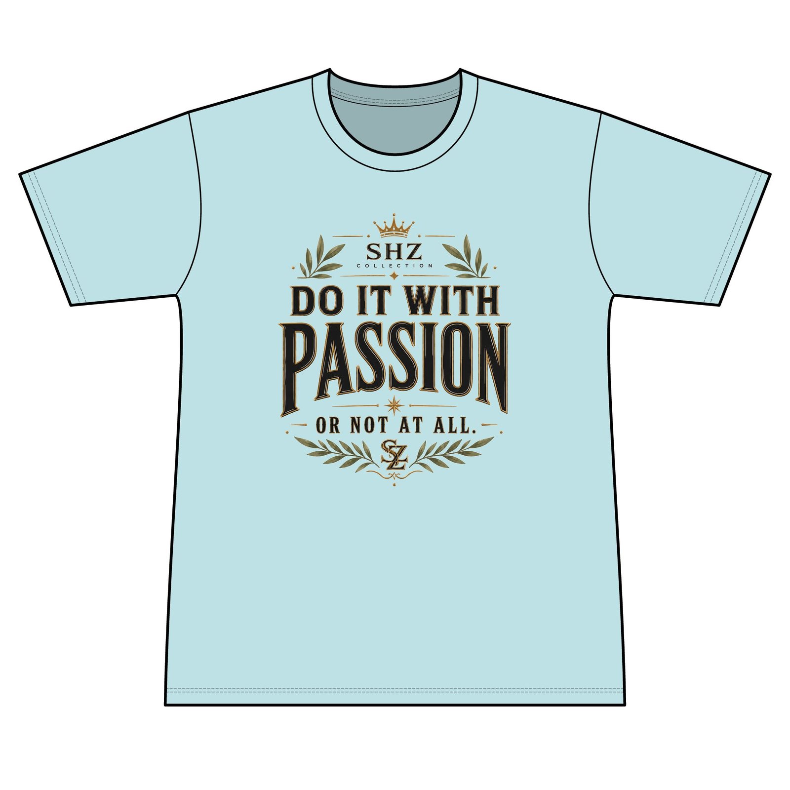 Do It With Passion T-Shirt — Motivational Men's Short Sleeve Tee - Image 11