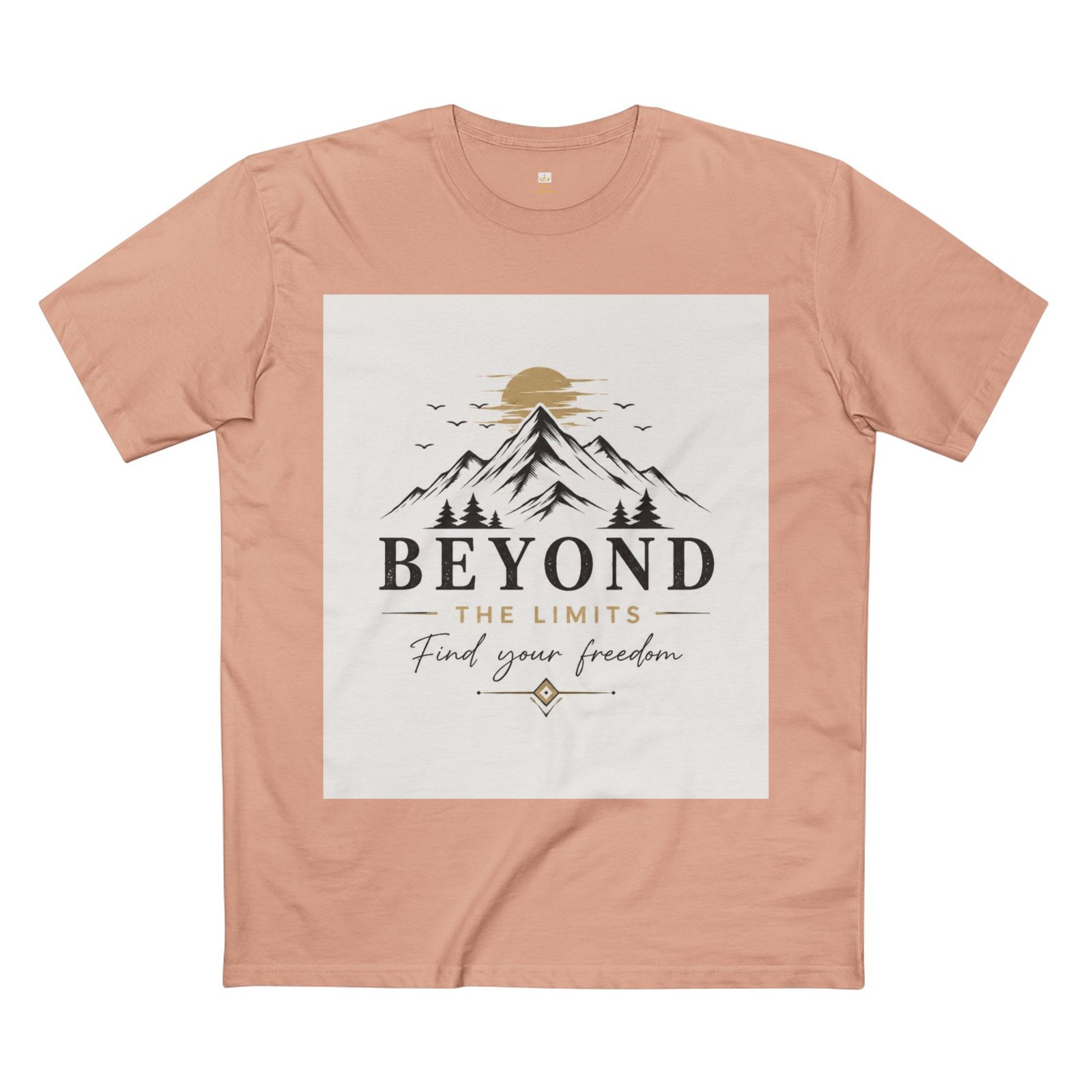 Beyond the Limits Mountain T-Shirt — "Find Your Freedom" Adventure Tee - Image 13