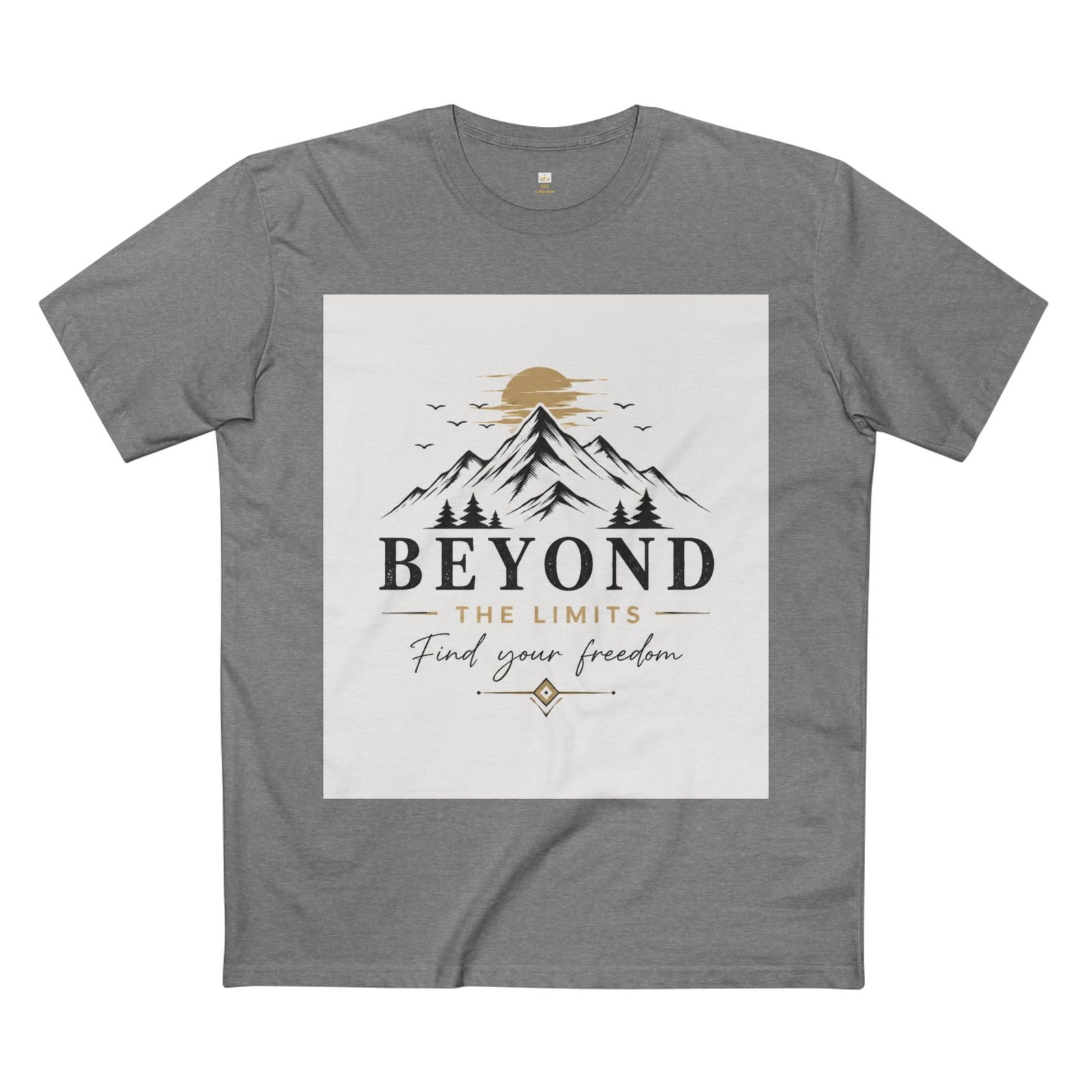 Beyond the Limits Mountain T-Shirt — "Find Your Freedom" Adventure Tee - Image 17