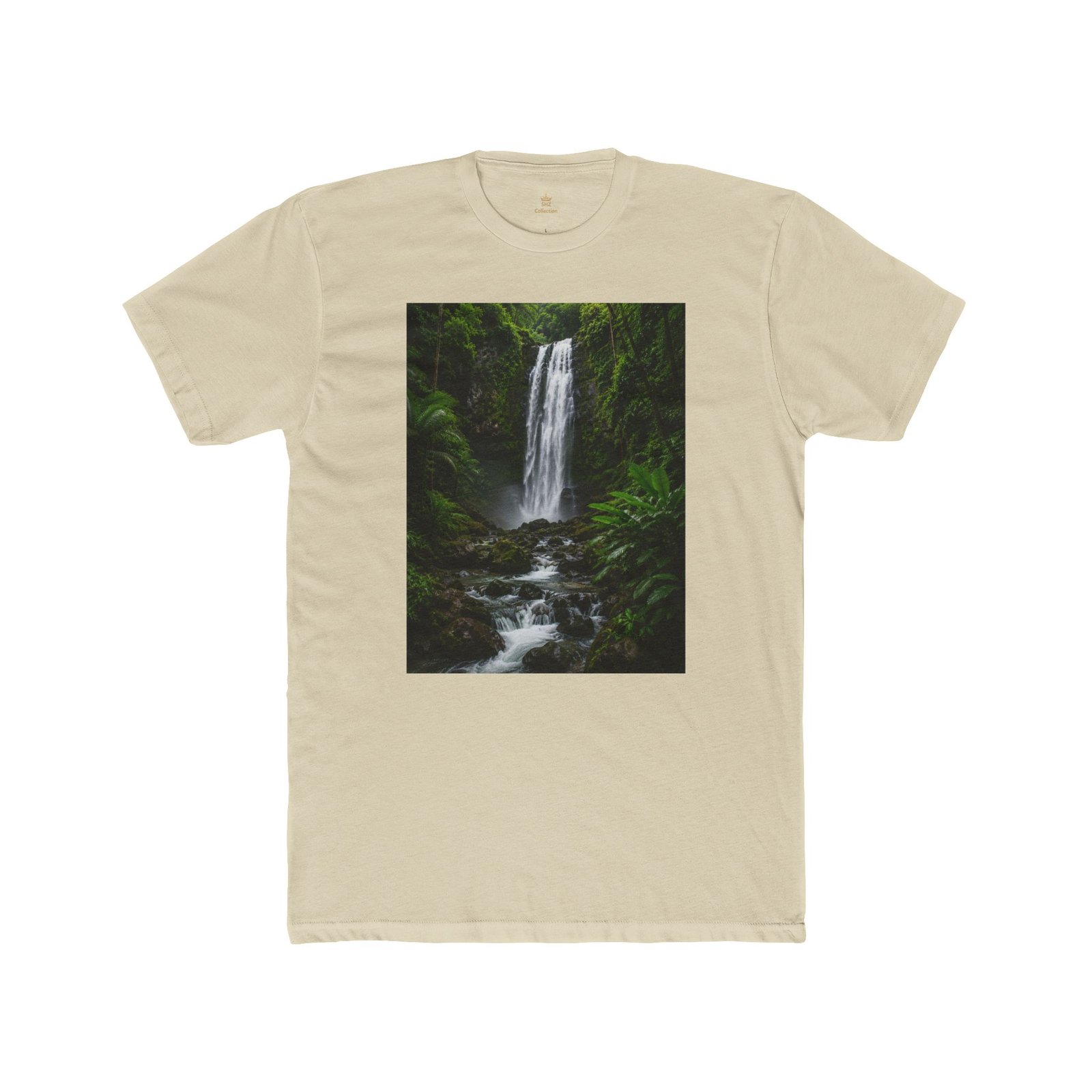 Waterfall Photo T‑Shirt — Forest Cascade Nature Tee - Image 22