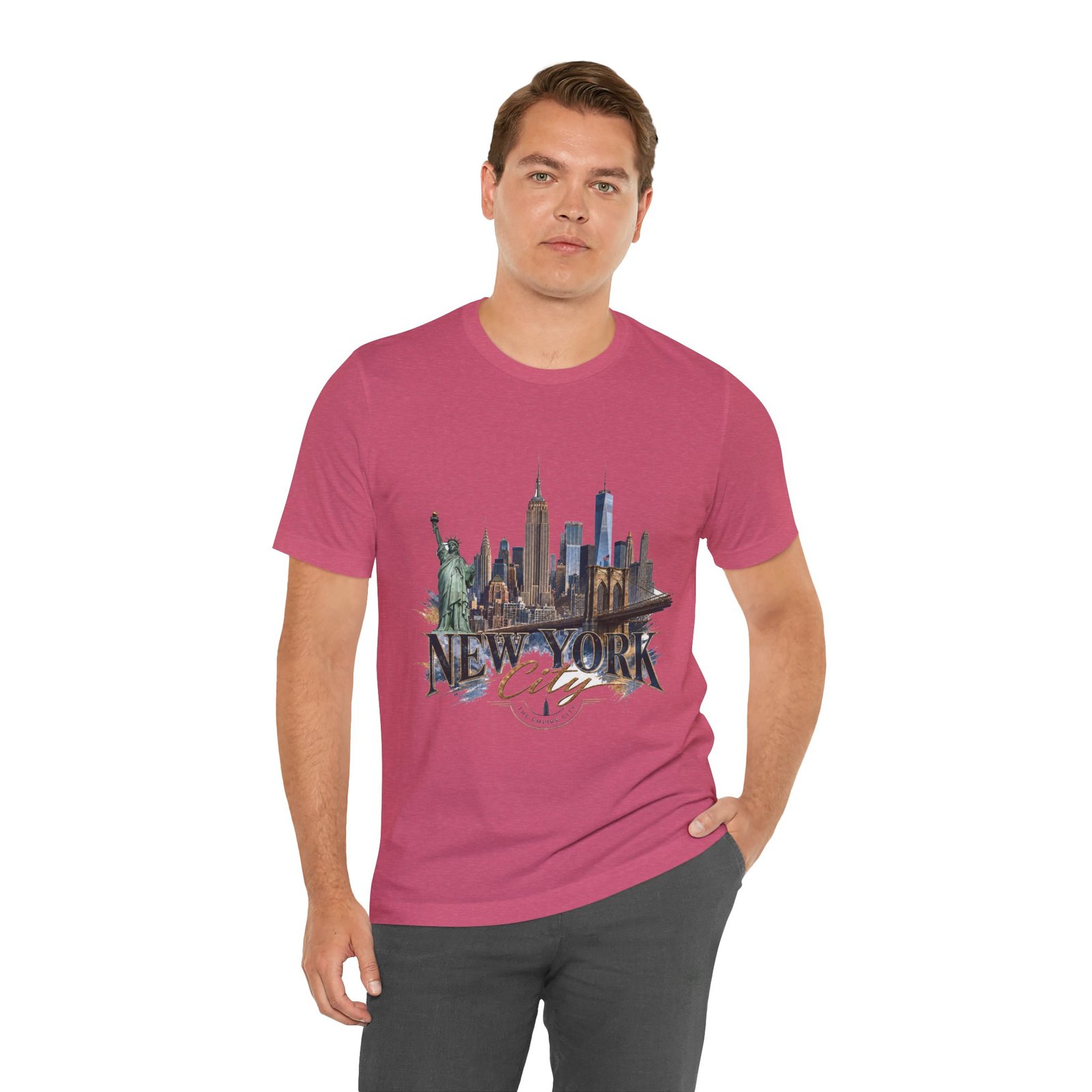 New York City Skyline Tee — Vintage Statue of Liberty & Manhattan Graphic T‑Shirt - Image 54