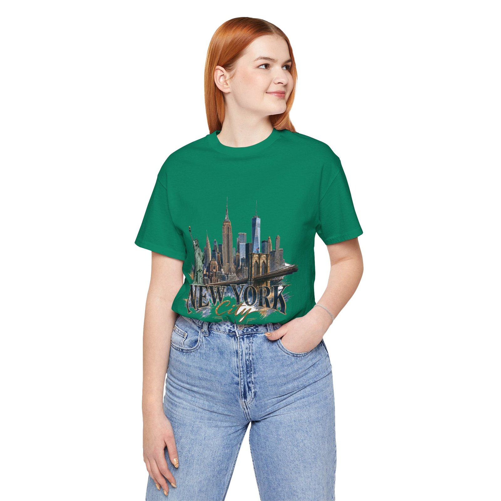 New York City Skyline Tee — Vintage Statue of Liberty & Manhattan Graphic T‑Shirt - Image 34
