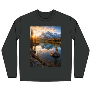 Sunrise Mountain Lake Long Sleeve Tee