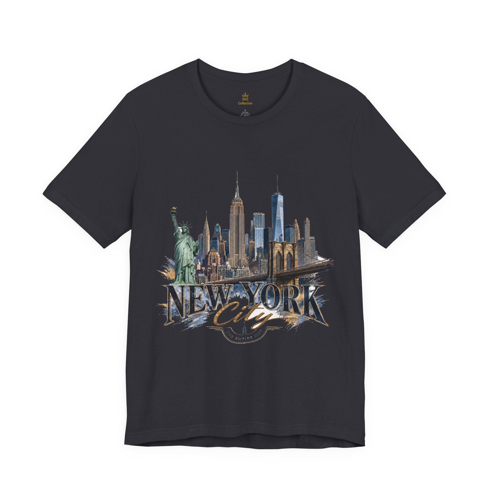 New York City Skyline Tee — Vintage Statue of Liberty & Manhattan Graphic T‑Shirt - Image 64