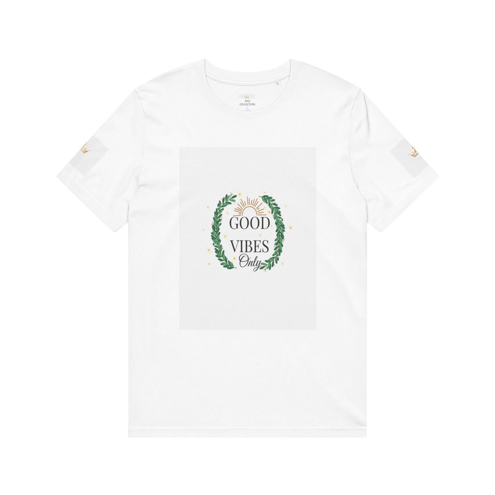 Good Vibes Only Floral T-Shirt