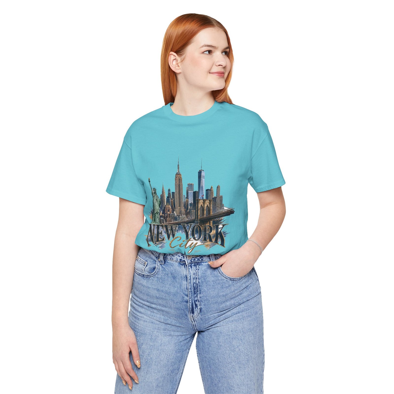 New York City Skyline Tee — Vintage Statue of Liberty & Manhattan Graphic T‑Shirt - Image 62