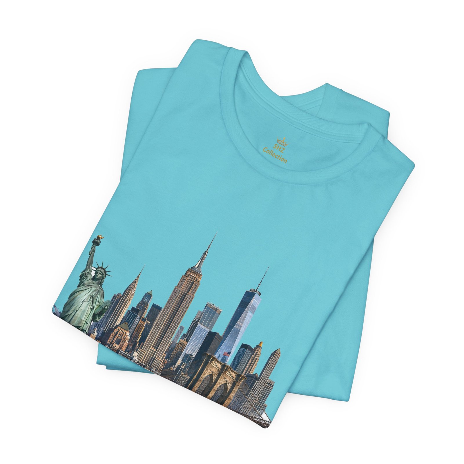 New York City Skyline Tee — Vintage Statue of Liberty & Manhattan Graphic T‑Shirt - Image 59