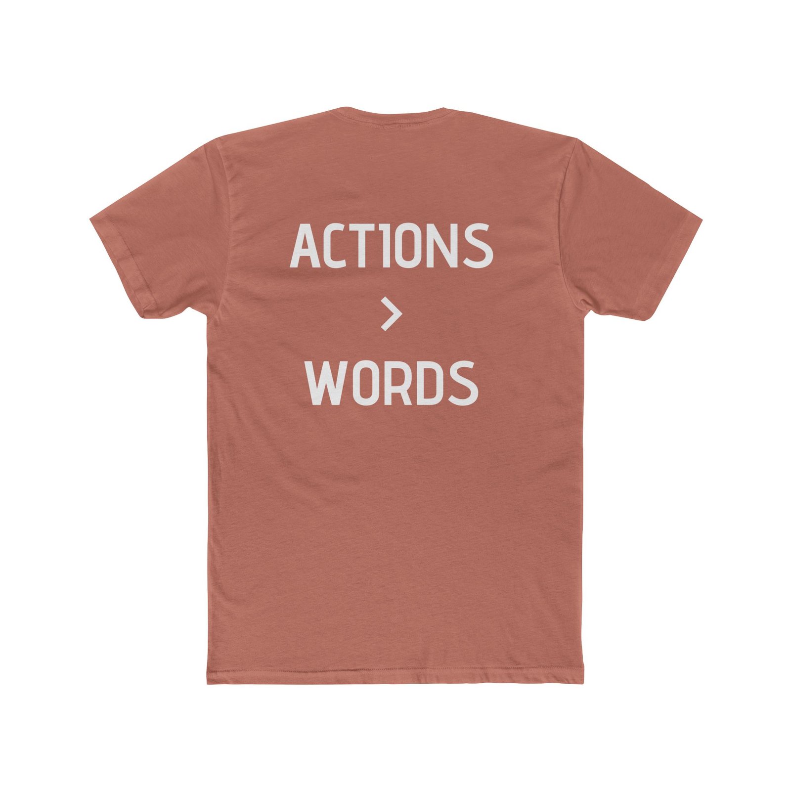 My Life Graphic Tee — "Actions > Words" Motivational Cotton T-Shirt - Image 32