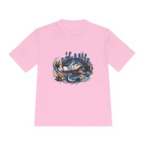 Sydney Skyline Tee — Iconic Opera House & Harbour Bridge Graphic Performance Shirt