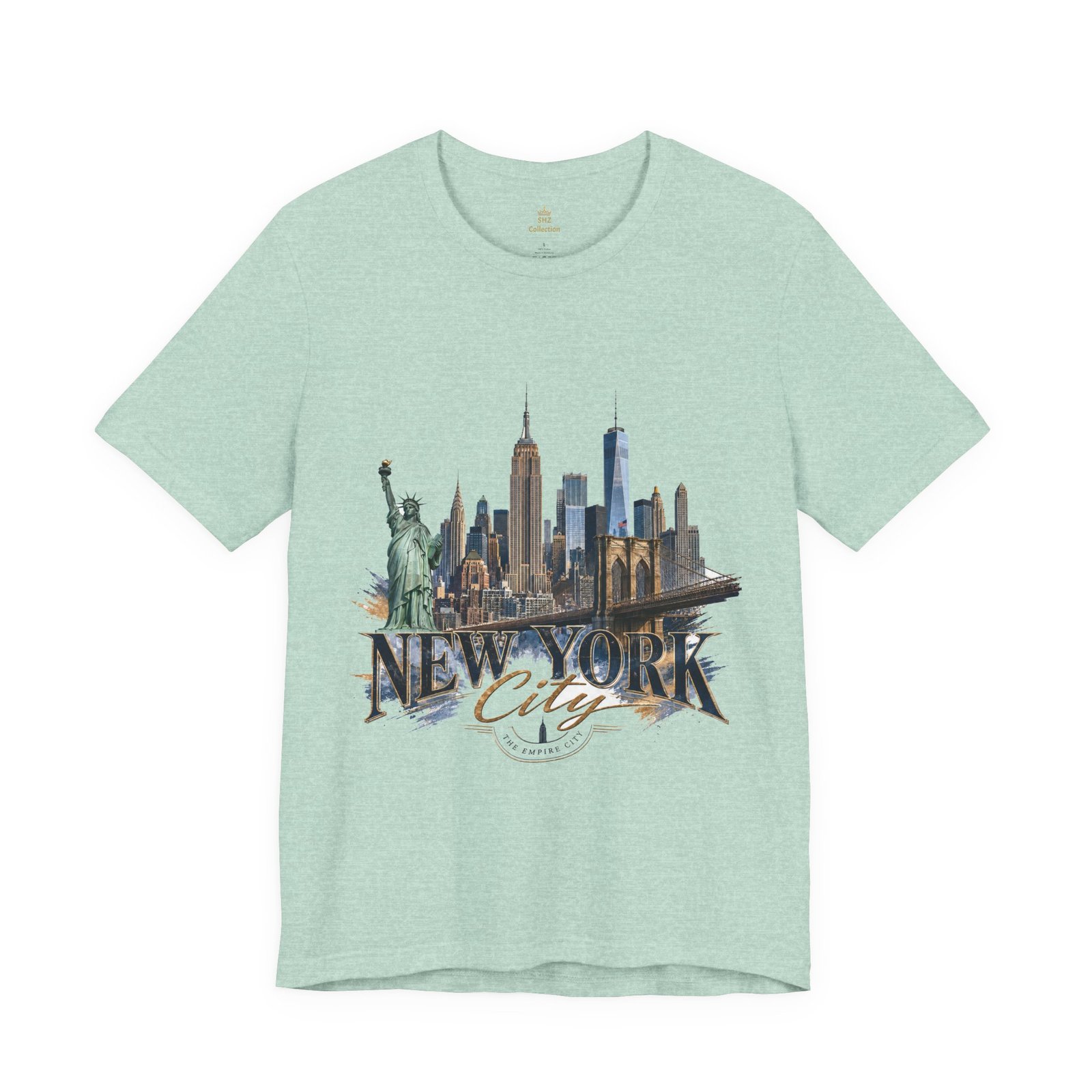 New York City Skyline Tee — Vintage Statue of Liberty & Manhattan Graphic T‑Shirt - Image 15