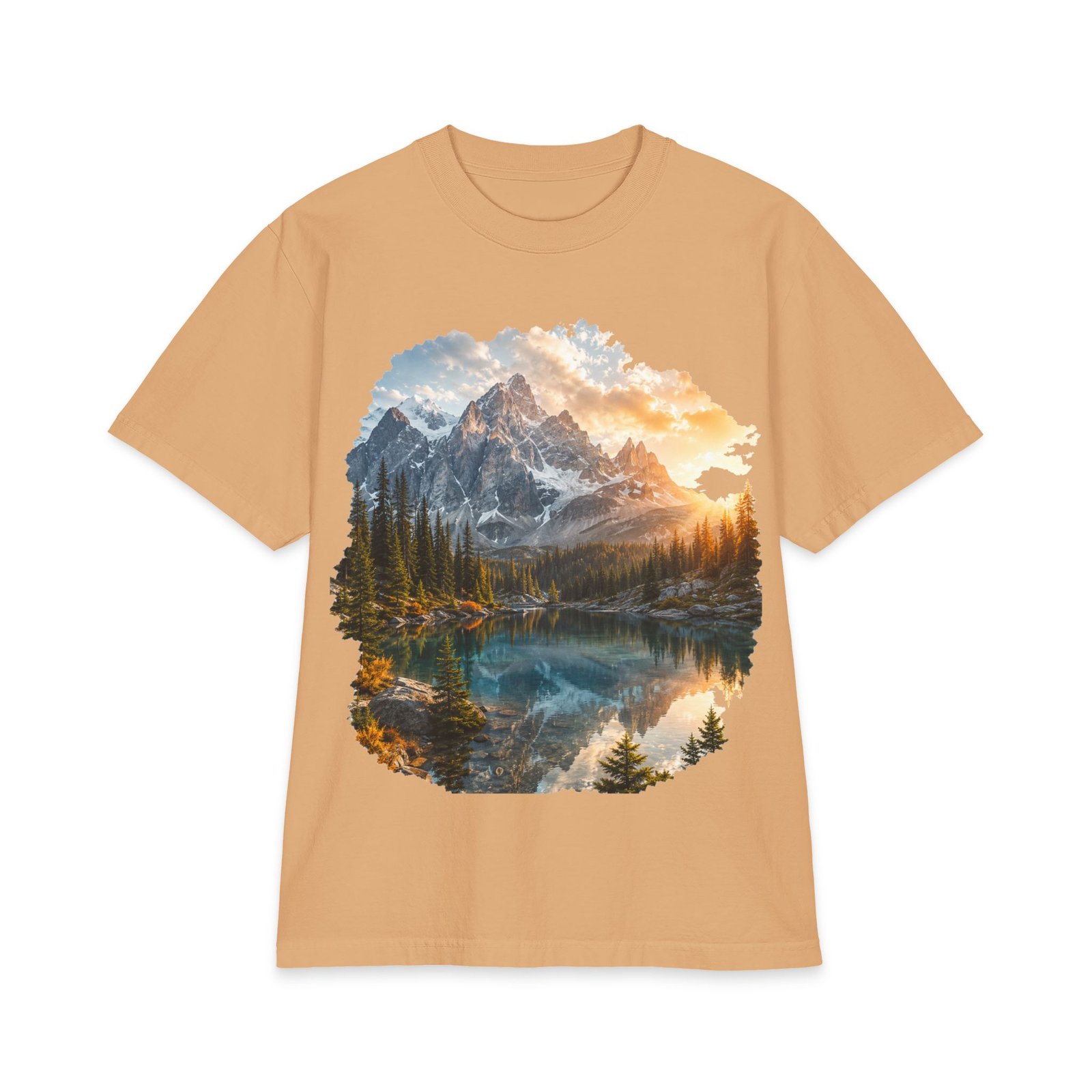 Mountain Lake Sunrise T‑Shirt - Image 5