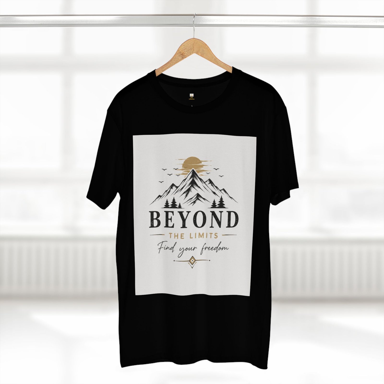 Beyond the Limits Mountain T-Shirt — "Find Your Freedom" Adventure Tee - Image 8