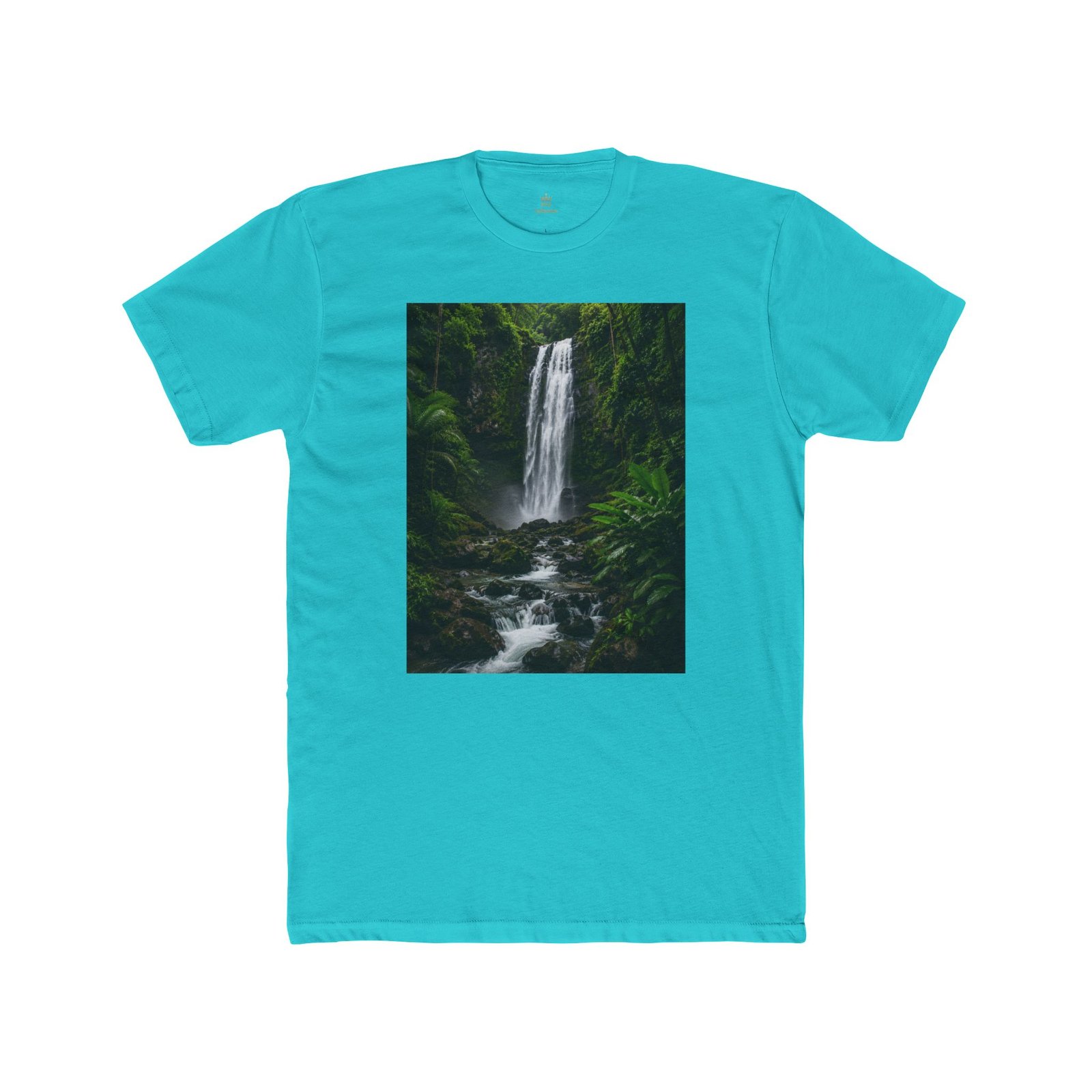 Waterfall Photo T‑Shirt — Forest Cascade Nature Tee - Image 28