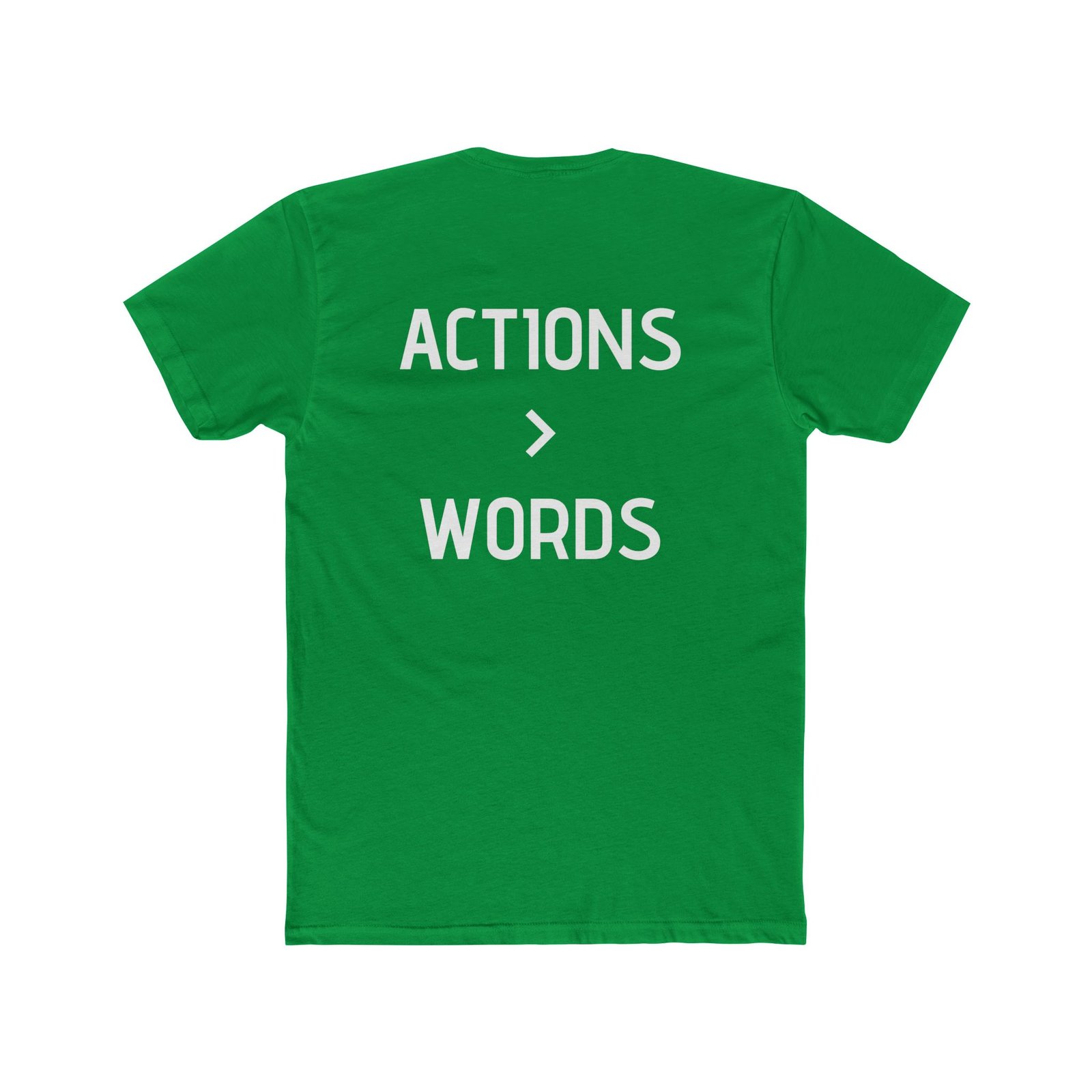My Life Graphic Tee — "Actions > Words" Motivational Cotton T-Shirt - Image 20