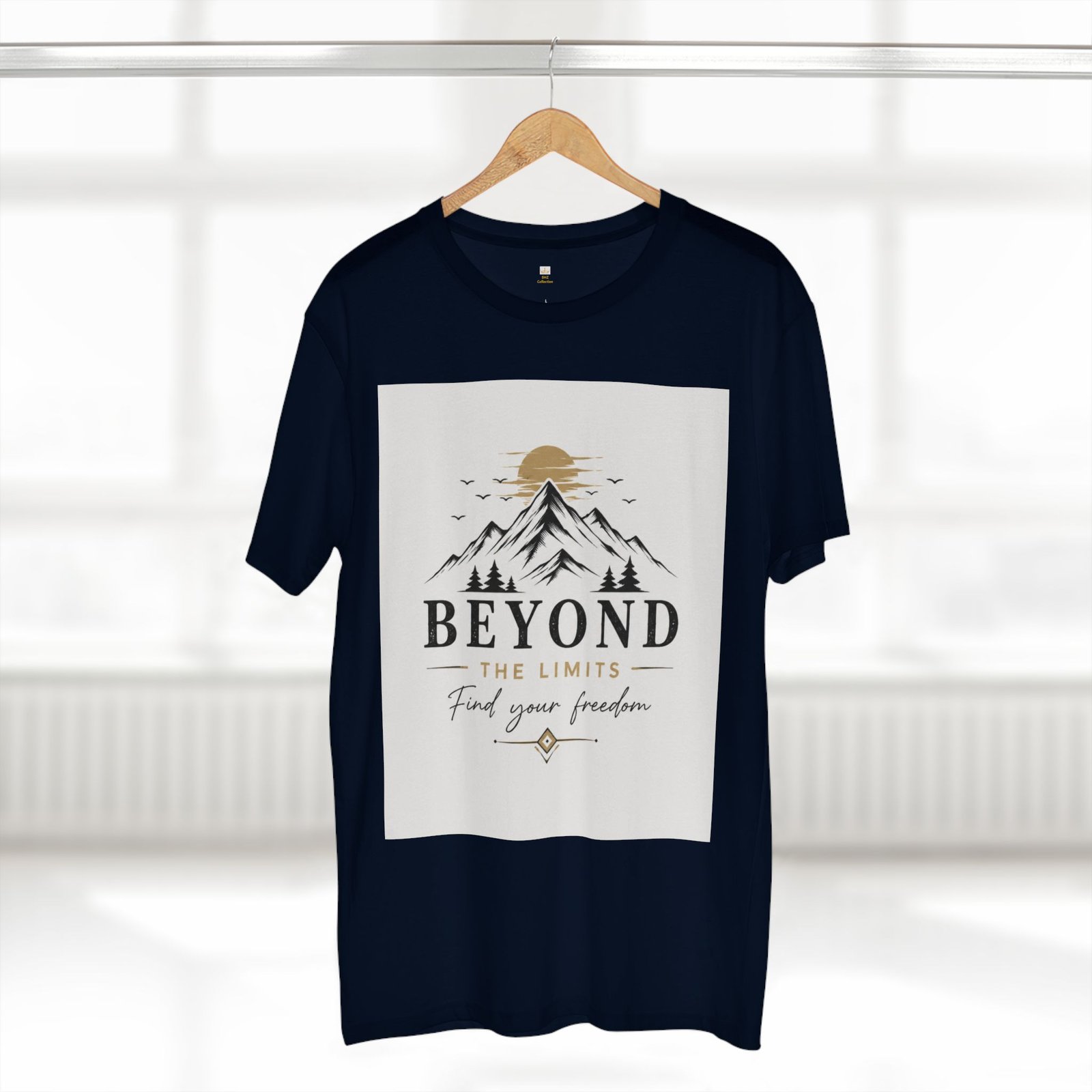 Beyond the Limits Mountain T-Shirt — "Find Your Freedom" Adventure Tee - Image 40