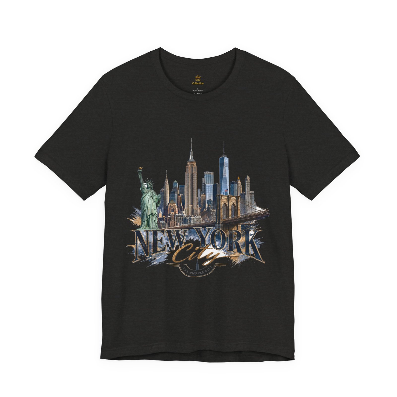 New York City Skyline Tee — Vintage Statue of Liberty & Manhattan Graphic T‑Shirt - Image 36