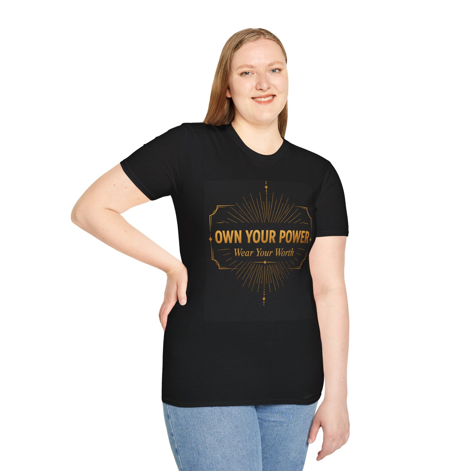 Empowering Tee — "Own Your Power, Wear Your Worth" Inspirational T-Shirt - Image 6
