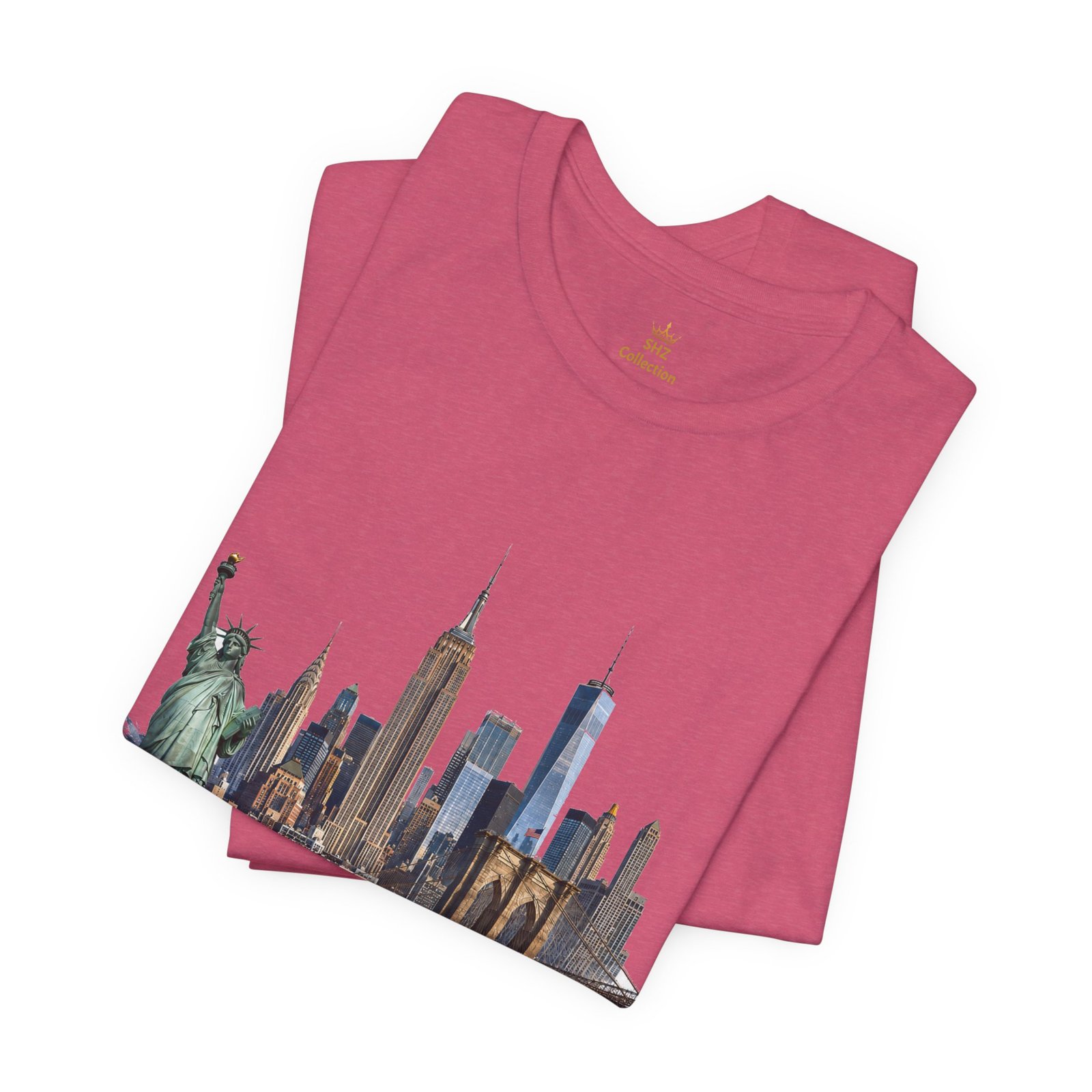 New York City Skyline Tee — Vintage Statue of Liberty & Manhattan Graphic T‑Shirt - Image 52