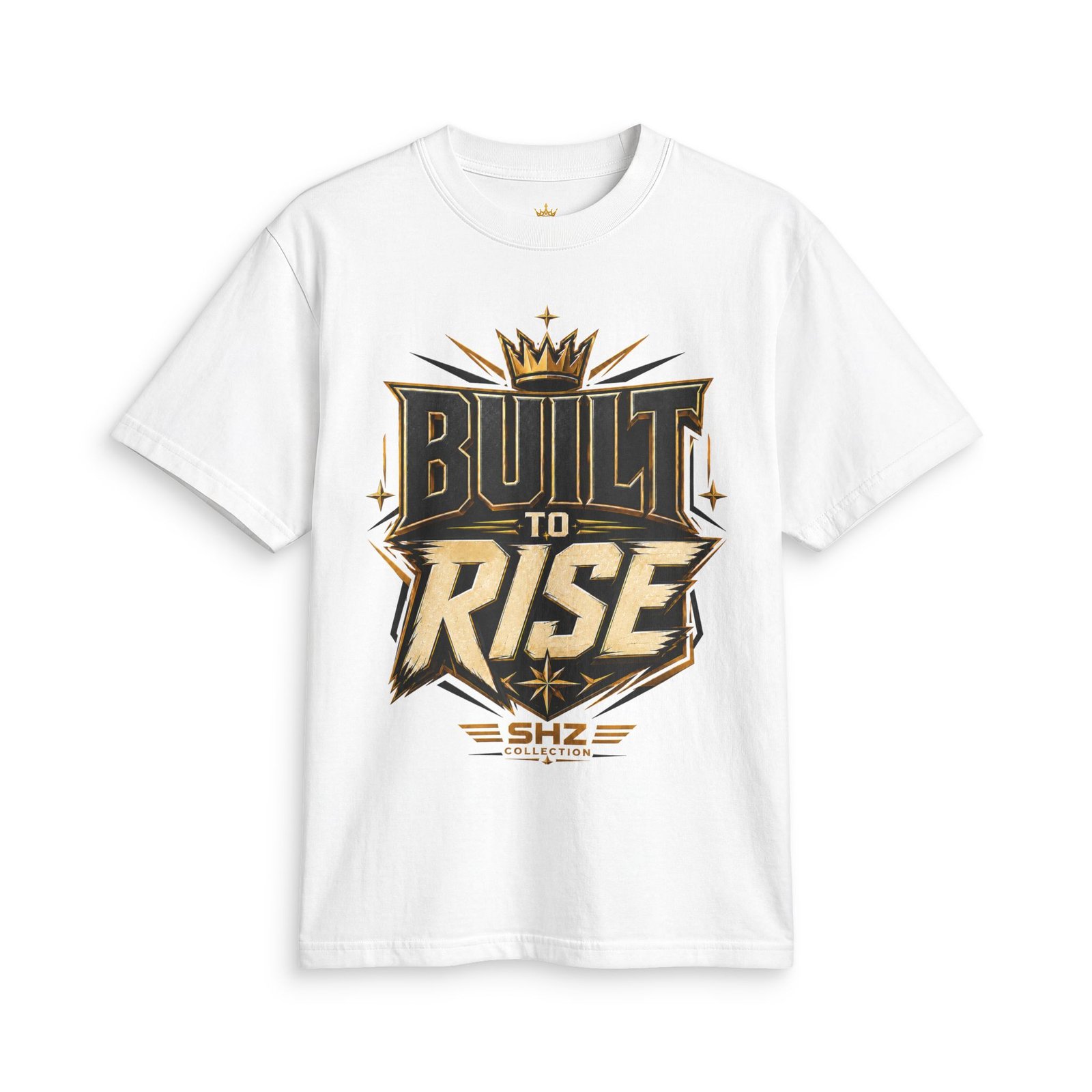 Built to Rise T-Shirt — Motivational Graphic Tee