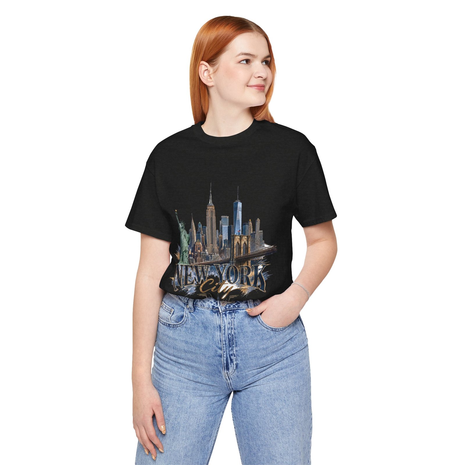 New York City Skyline Tee — Vintage Statue of Liberty & Manhattan Graphic T‑Shirt - Image 41